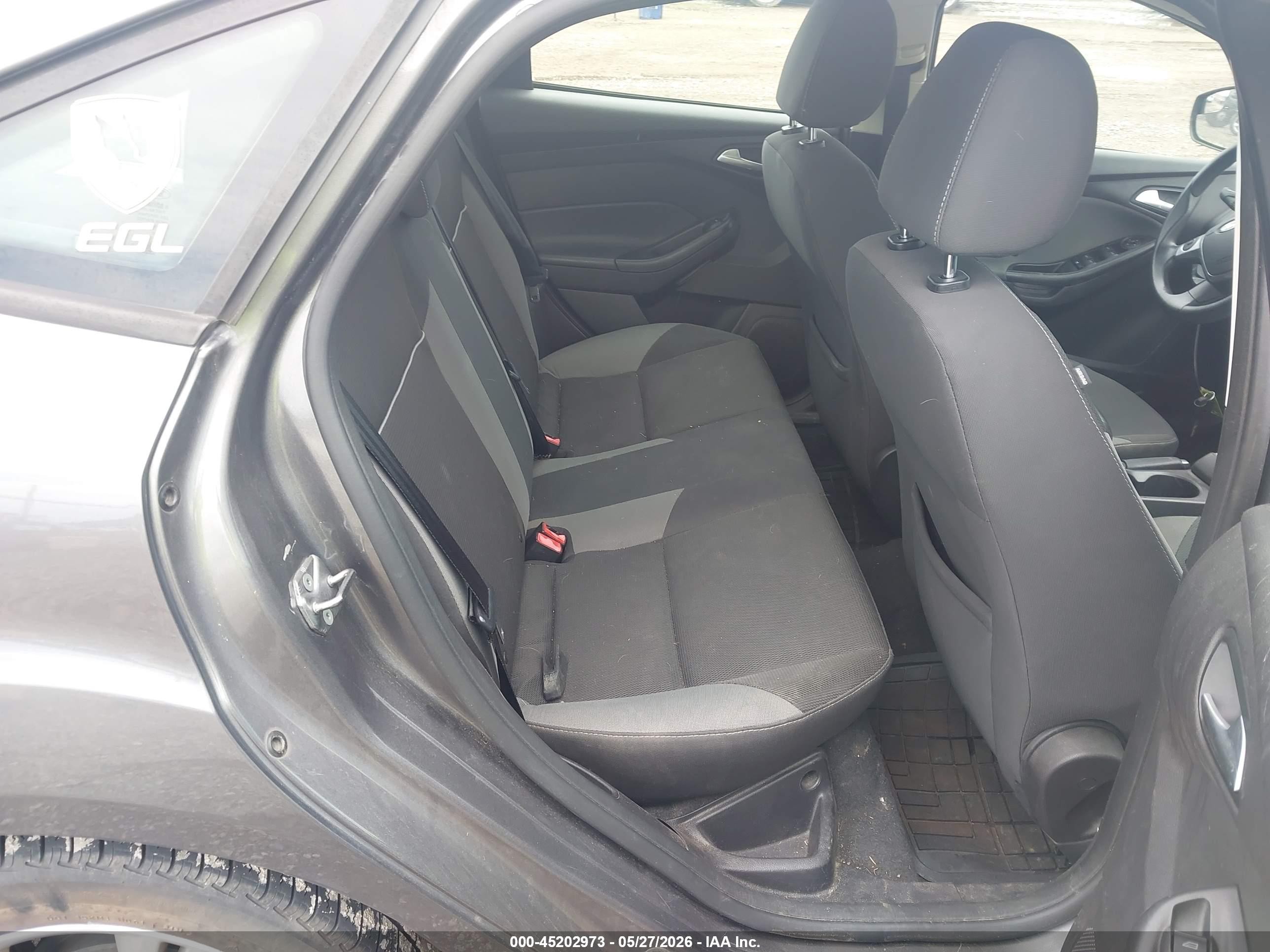 2013 Ford Focus Se Gray vin: 1FADP3F28DL341230