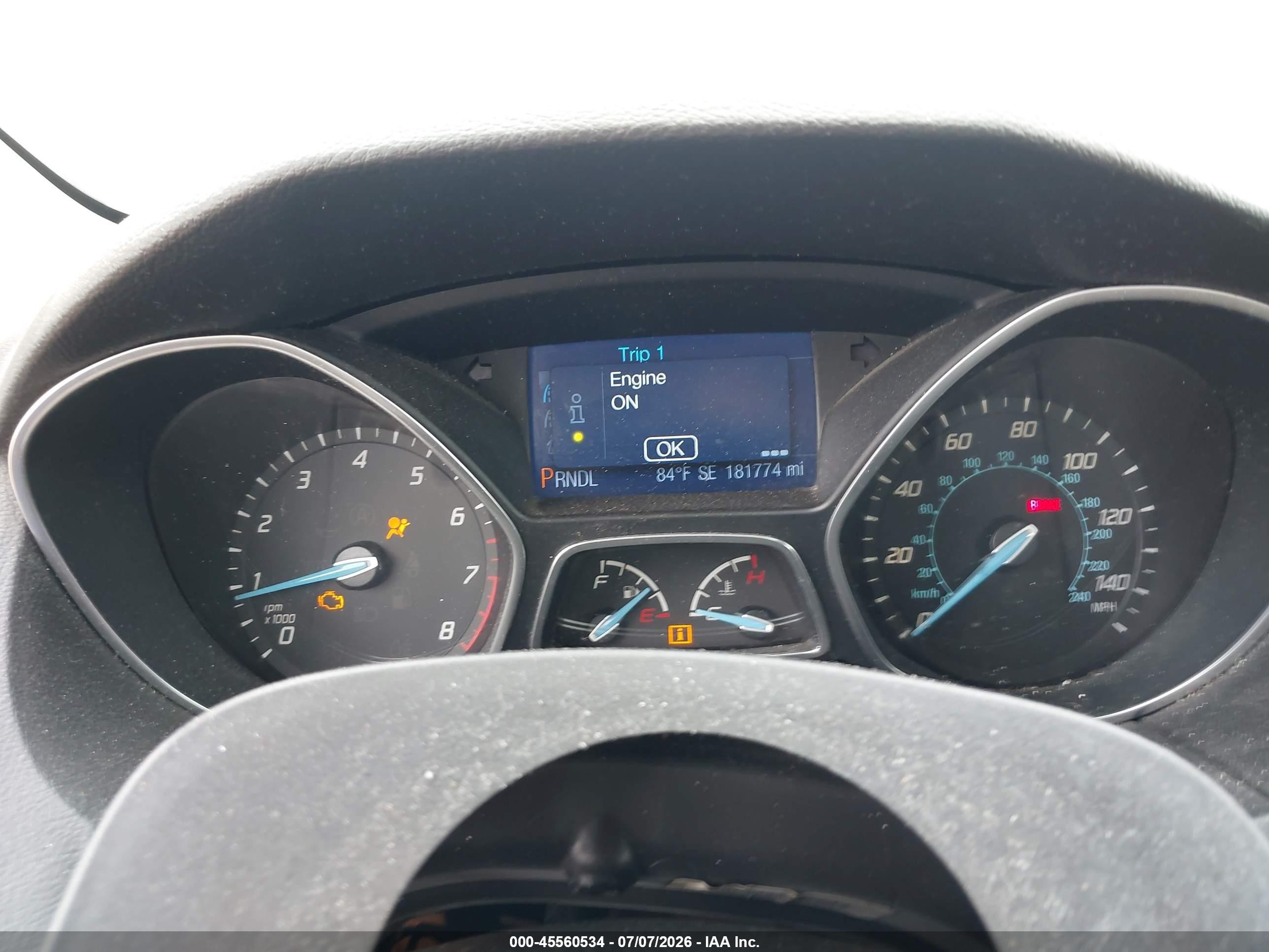 2013 Ford Focus Se Red vin: 1FADP3F28DL359162