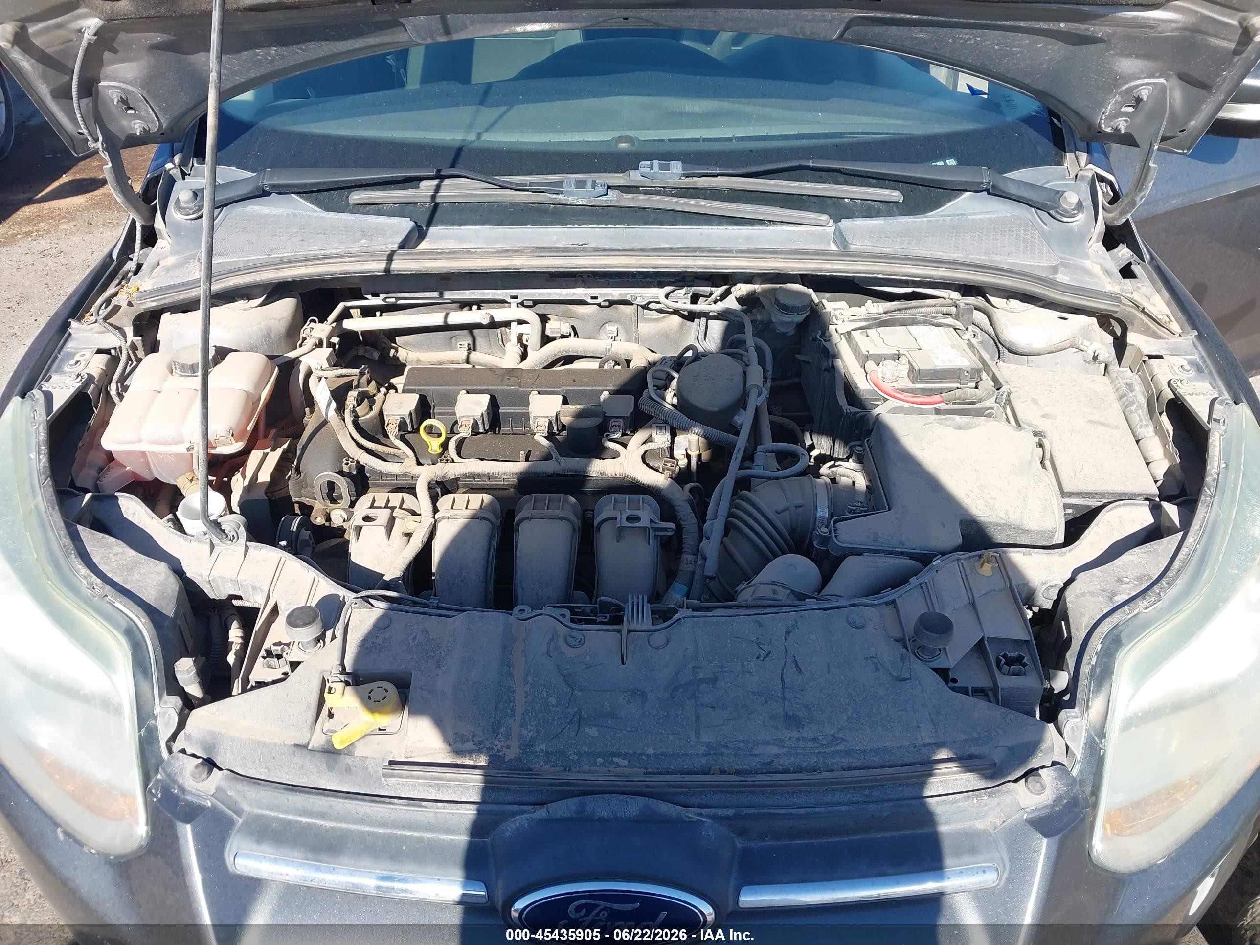 2013 Ford Focus Se Gray vin: 1FADP3F28DL372686