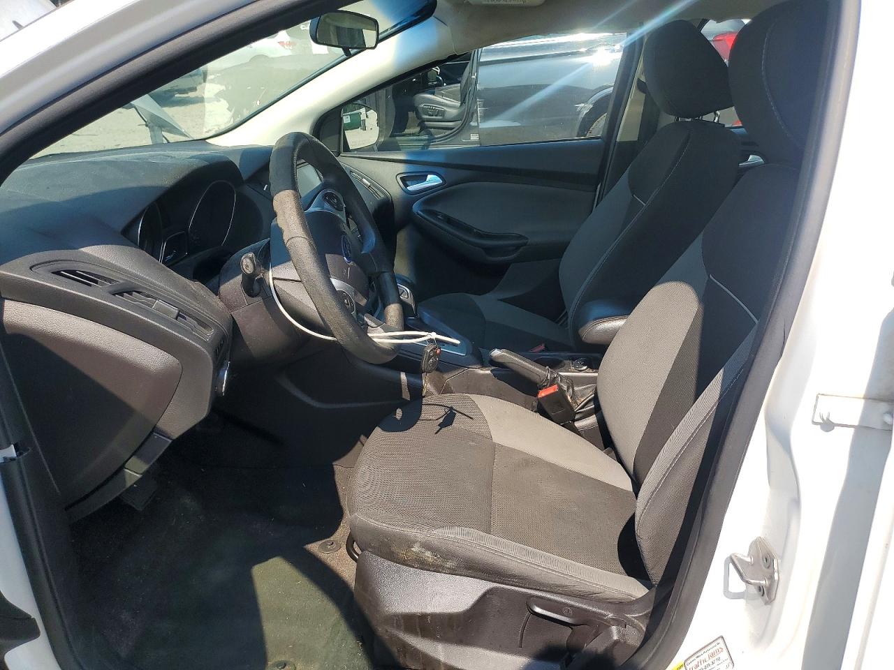 2013 Ford Focus Se White vin: 1FADP3F28DL379993