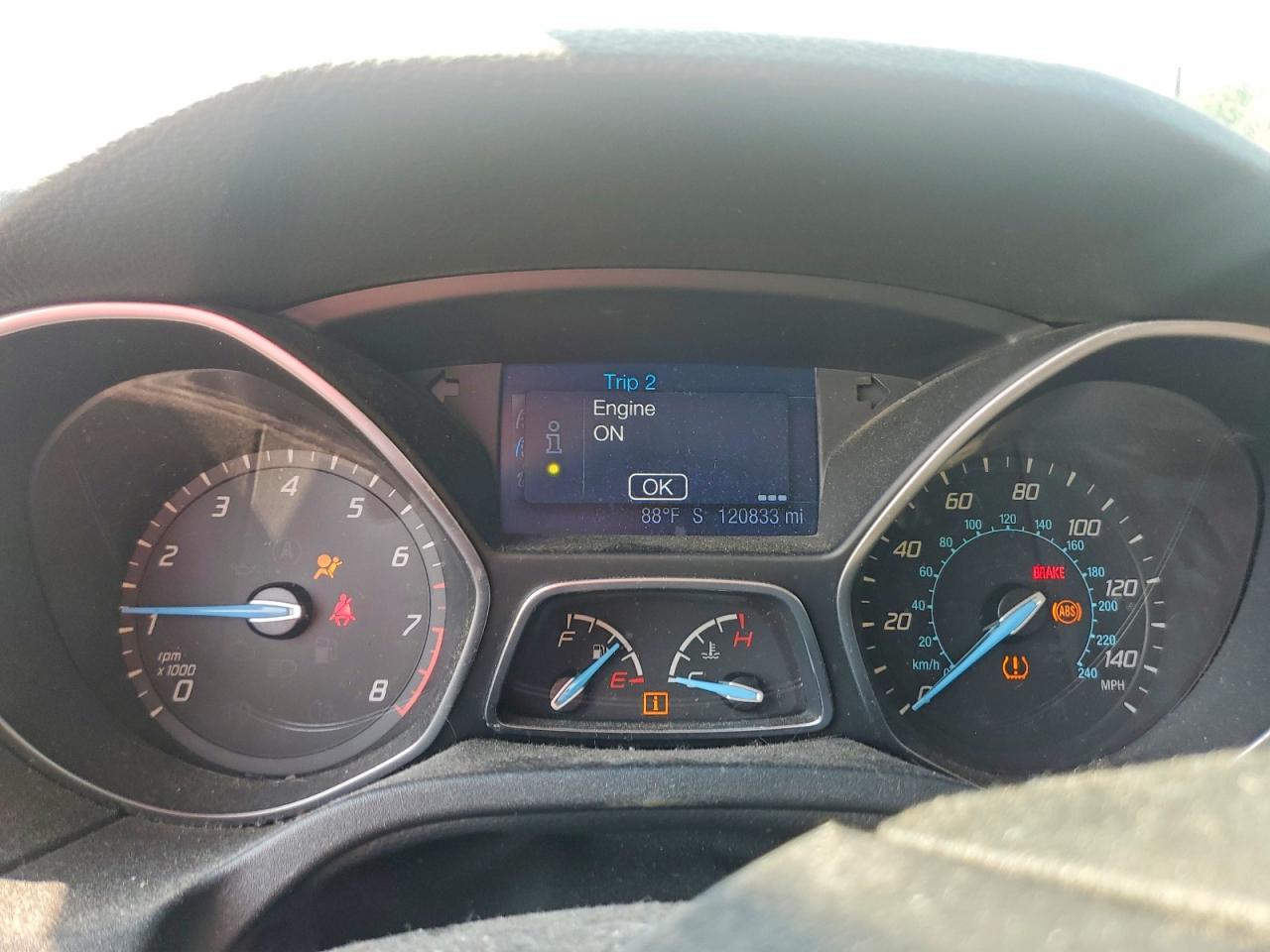 2013 Ford Focus Se White vin: 1FADP3F28DL379993