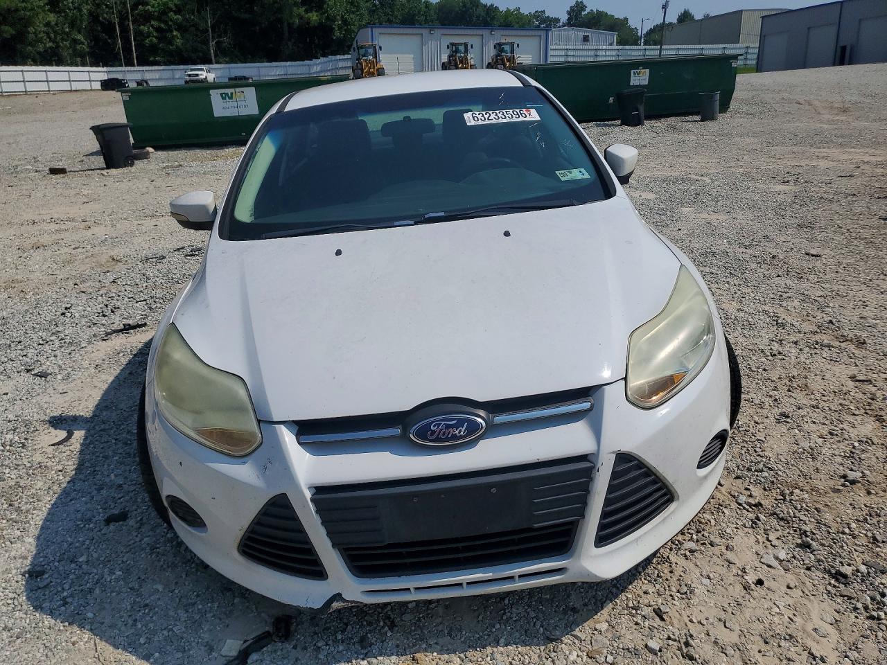 2013 Ford Focus Se White vin: 1FADP3F28DL379993