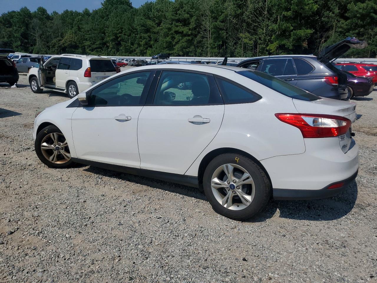 2013 Ford Focus Se White vin: 1FADP3F28DL379993
