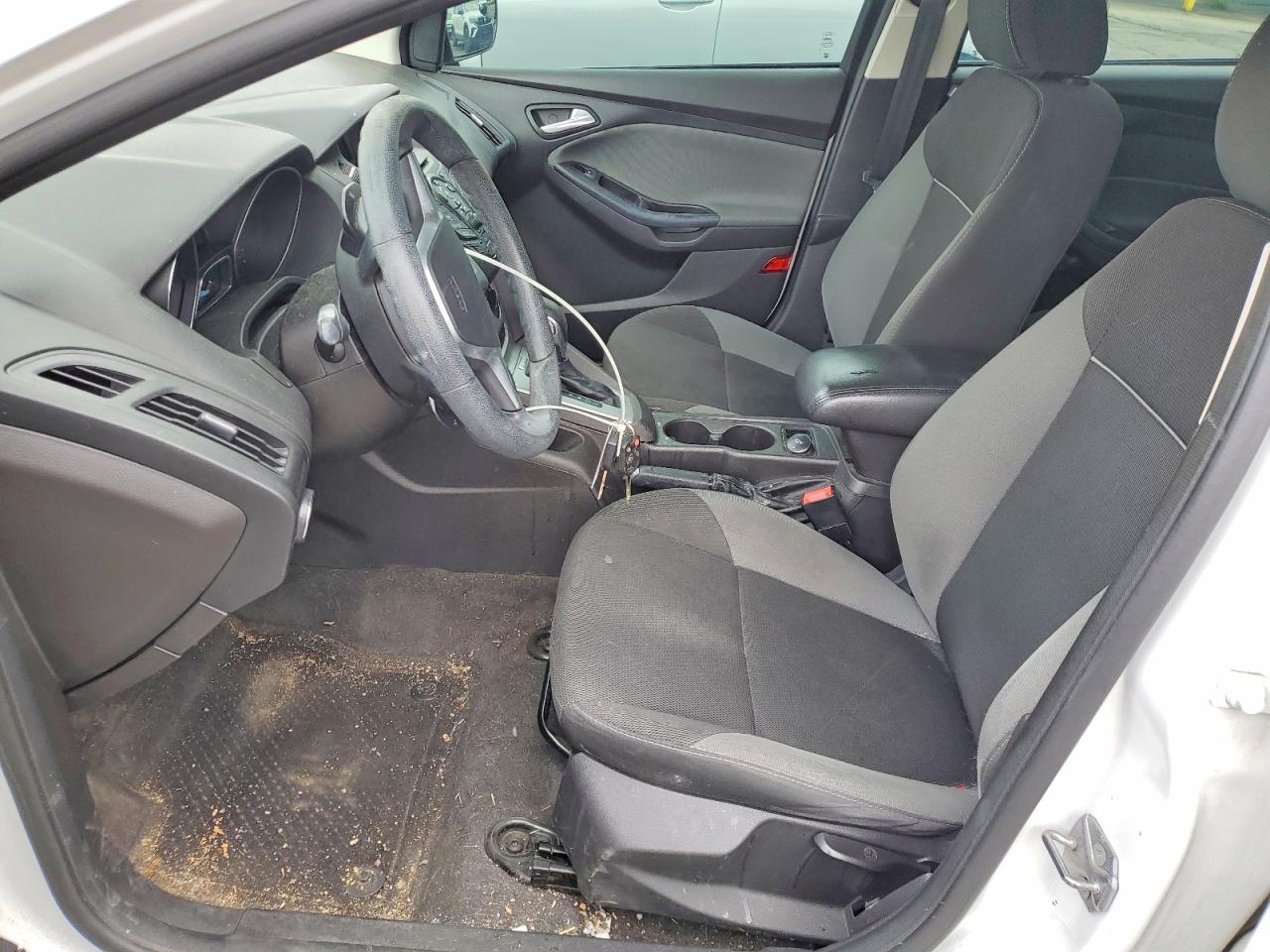 2013 Ford Focus Se White vin: 1FADP3F28DL382246