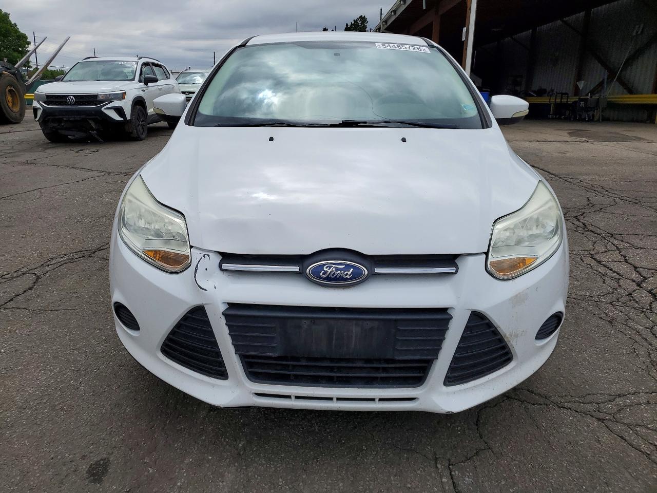 2013 Ford Focus Se White vin: 1FADP3F28DL382246