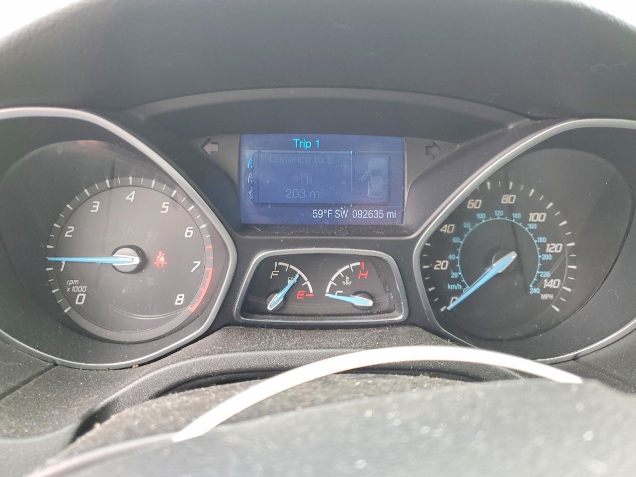 2013 Ford Focus Se White vin: 1FADP3F28DL382246
