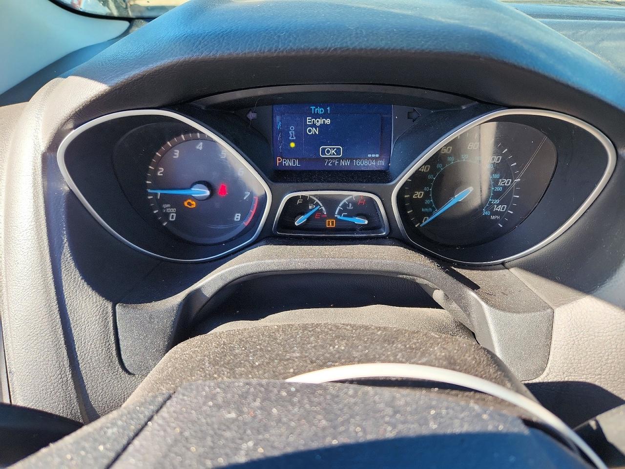 2014 Ford Focus Se Black vin: 1FADP3F28EL103590