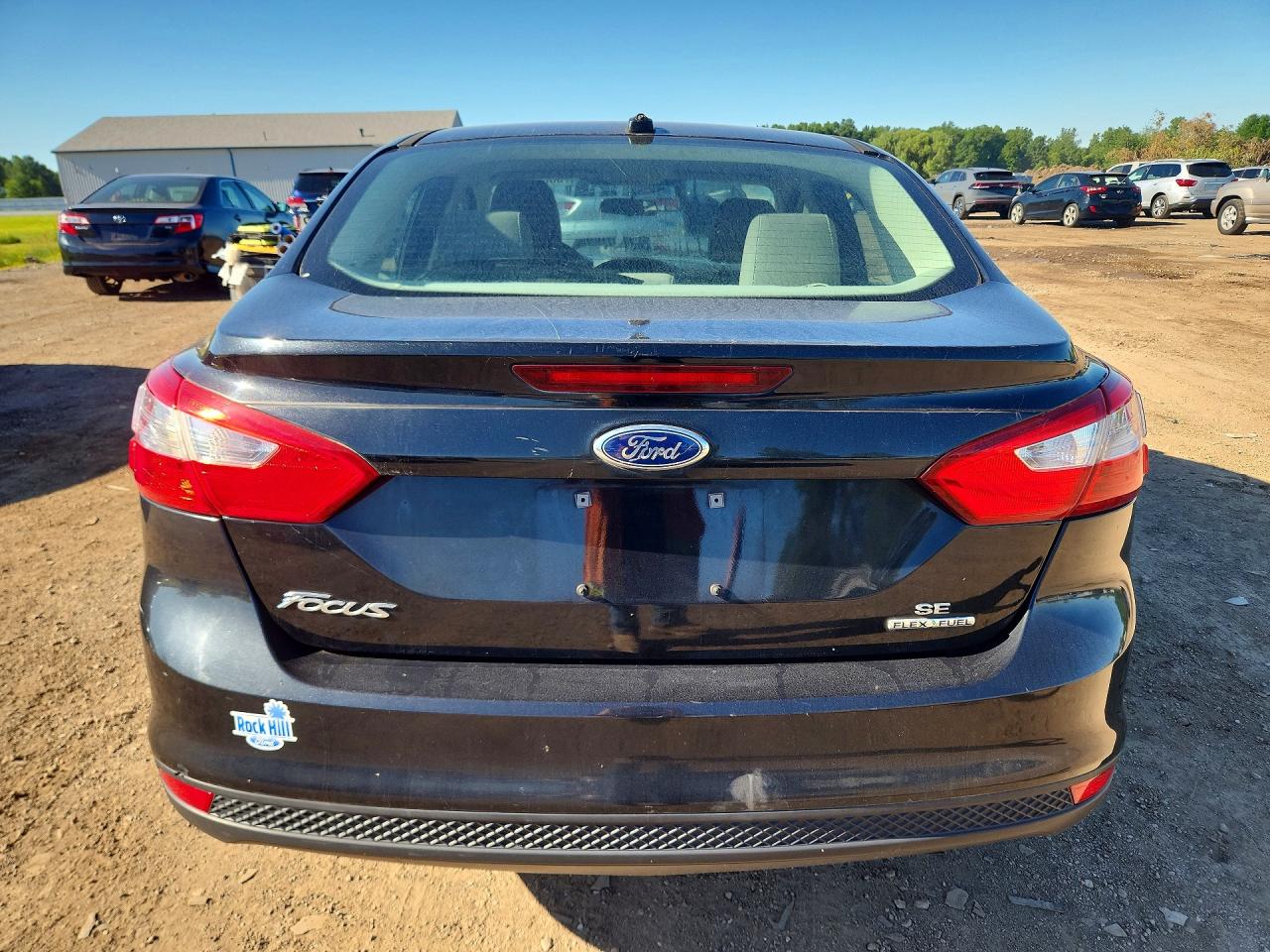 2014 Ford Focus Se Black vin: 1FADP3F28EL103590