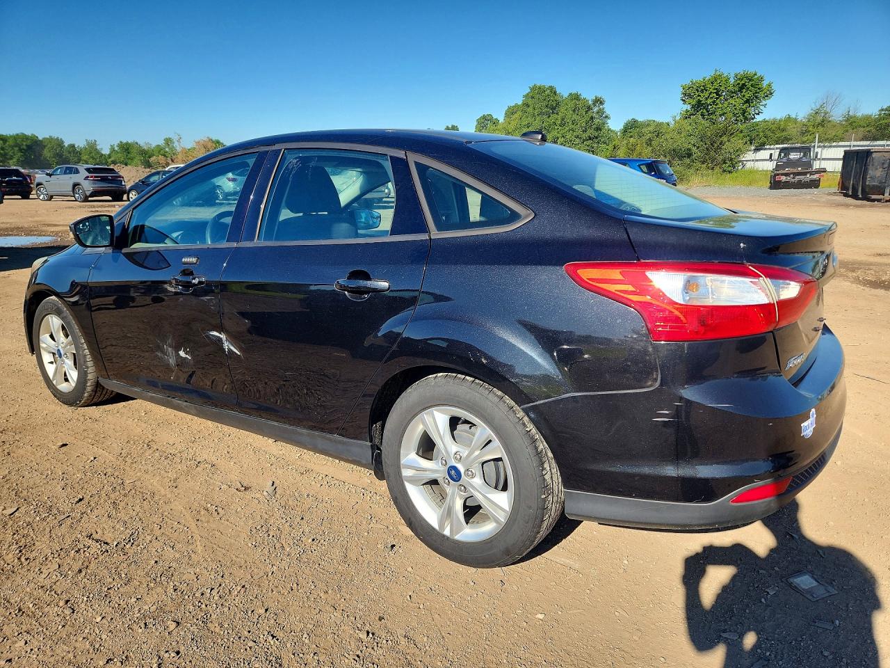 2014 Ford Focus Se Black vin: 1FADP3F28EL103590