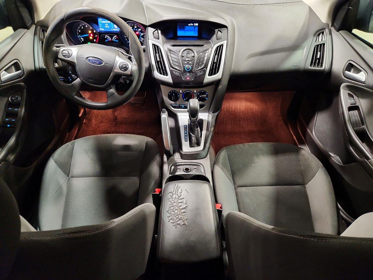 2014 Ford Focus Se Gray vin: 1FADP3F28EL137027