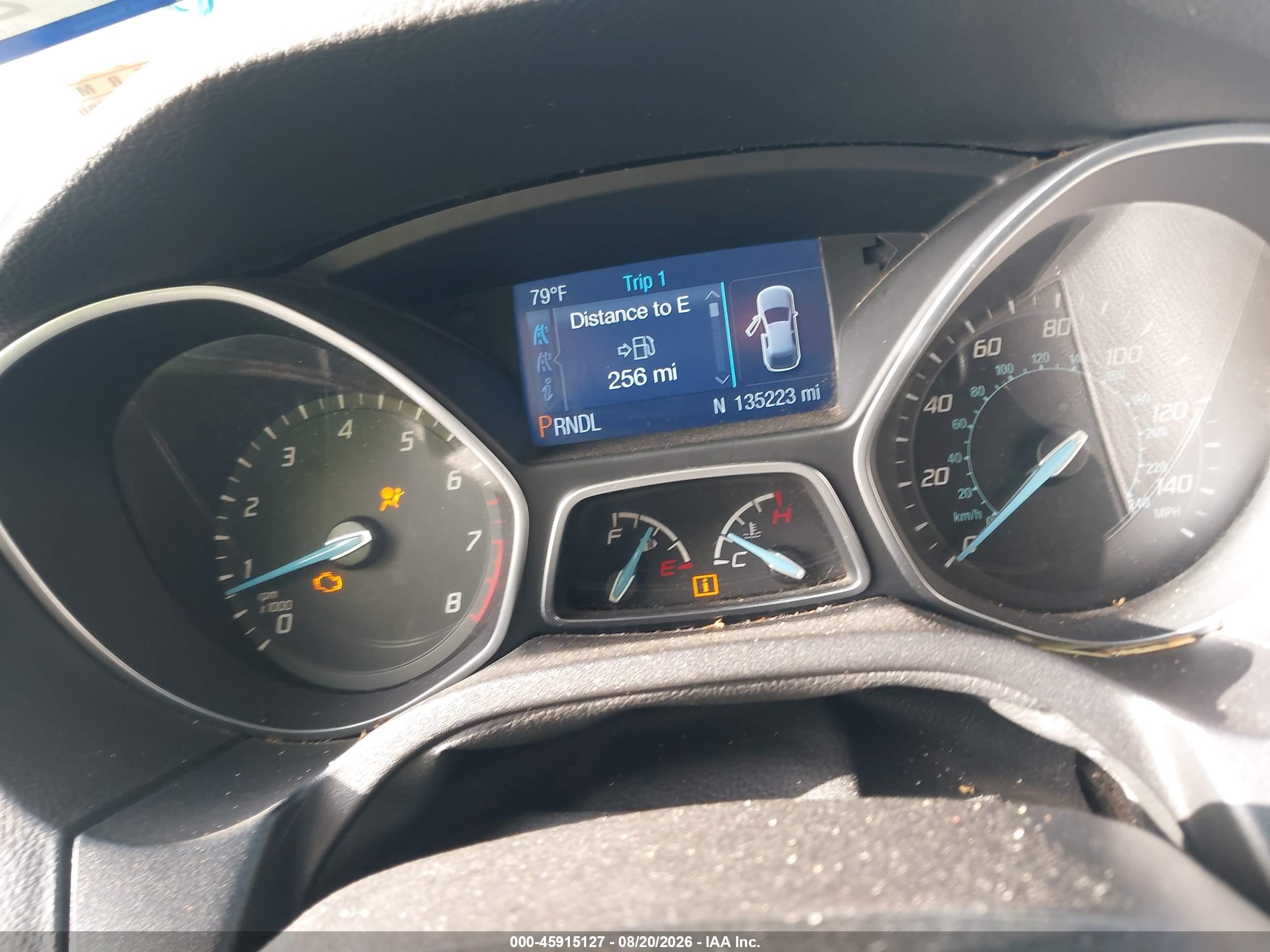 2014 Ford Focus Se Blue vin: 1FADP3F28EL179214