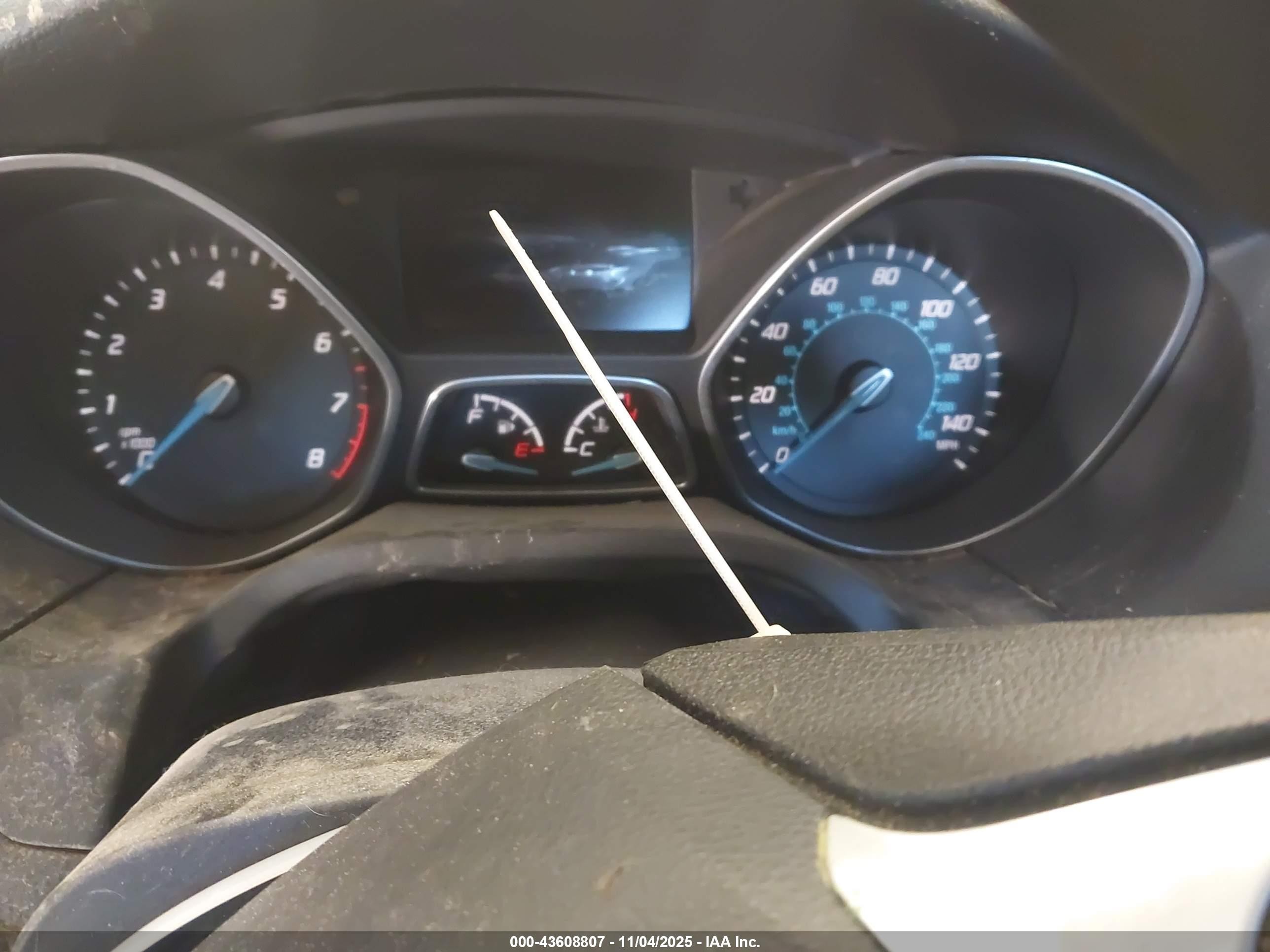 2014 Ford Focus Se Silver vin: 1FADP3F28EL190830