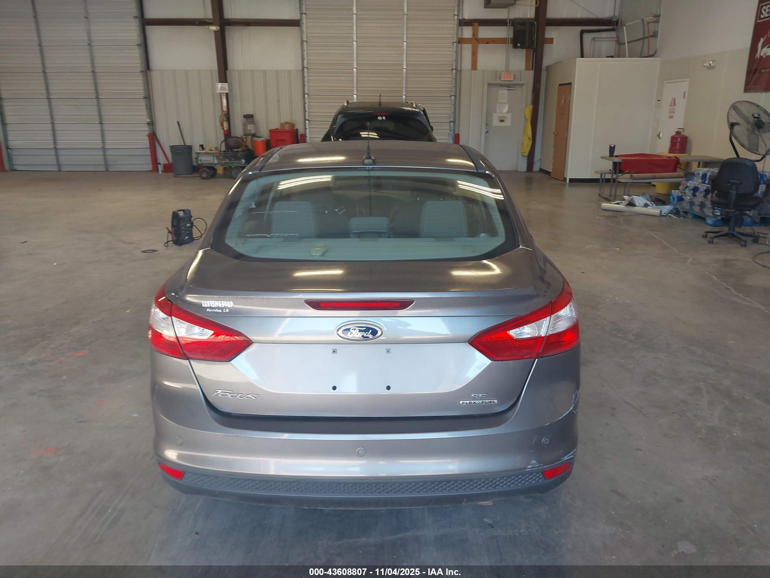 2014 Ford Focus Se Silver vin: 1FADP3F28EL190830