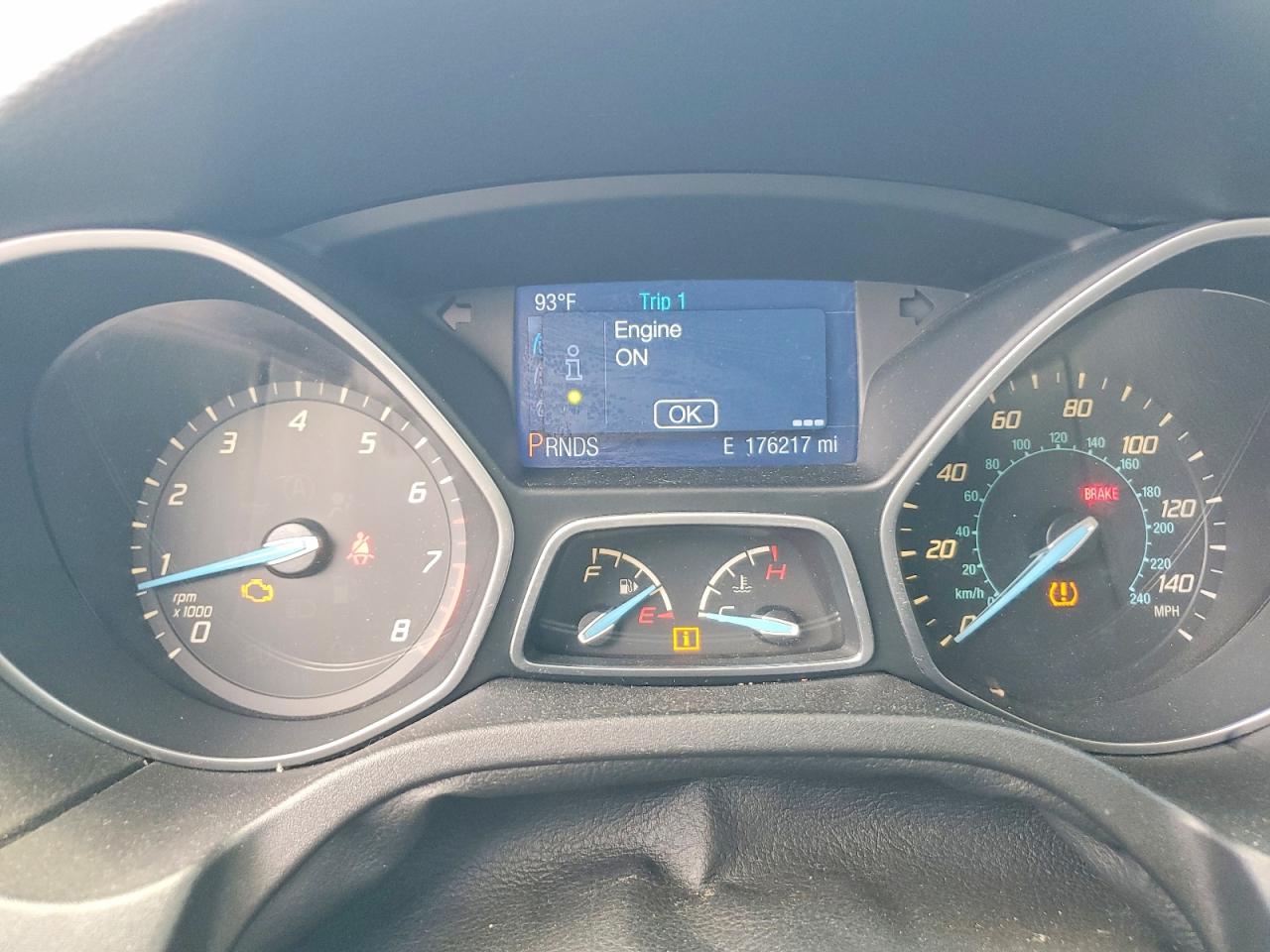 2014 Ford Focus Se Blue vin: 1FADP3F28EL204063