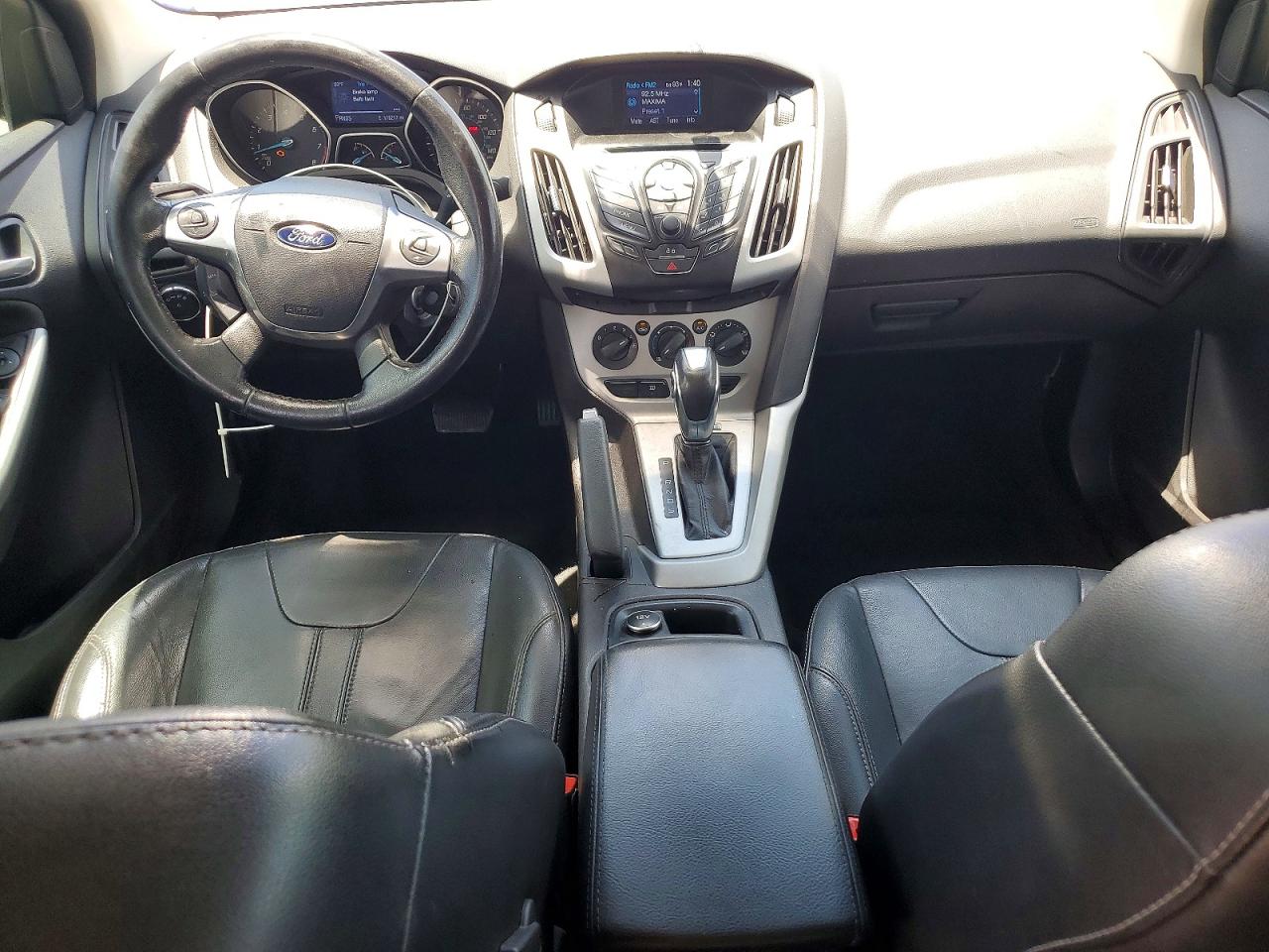 2014 Ford Focus Se Blue vin: 1FADP3F28EL204063