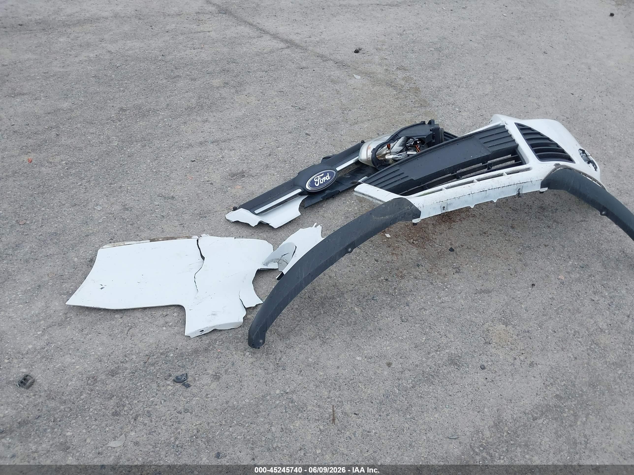 2014 Ford Focus Se White vin: 1FADP3F28EL207013