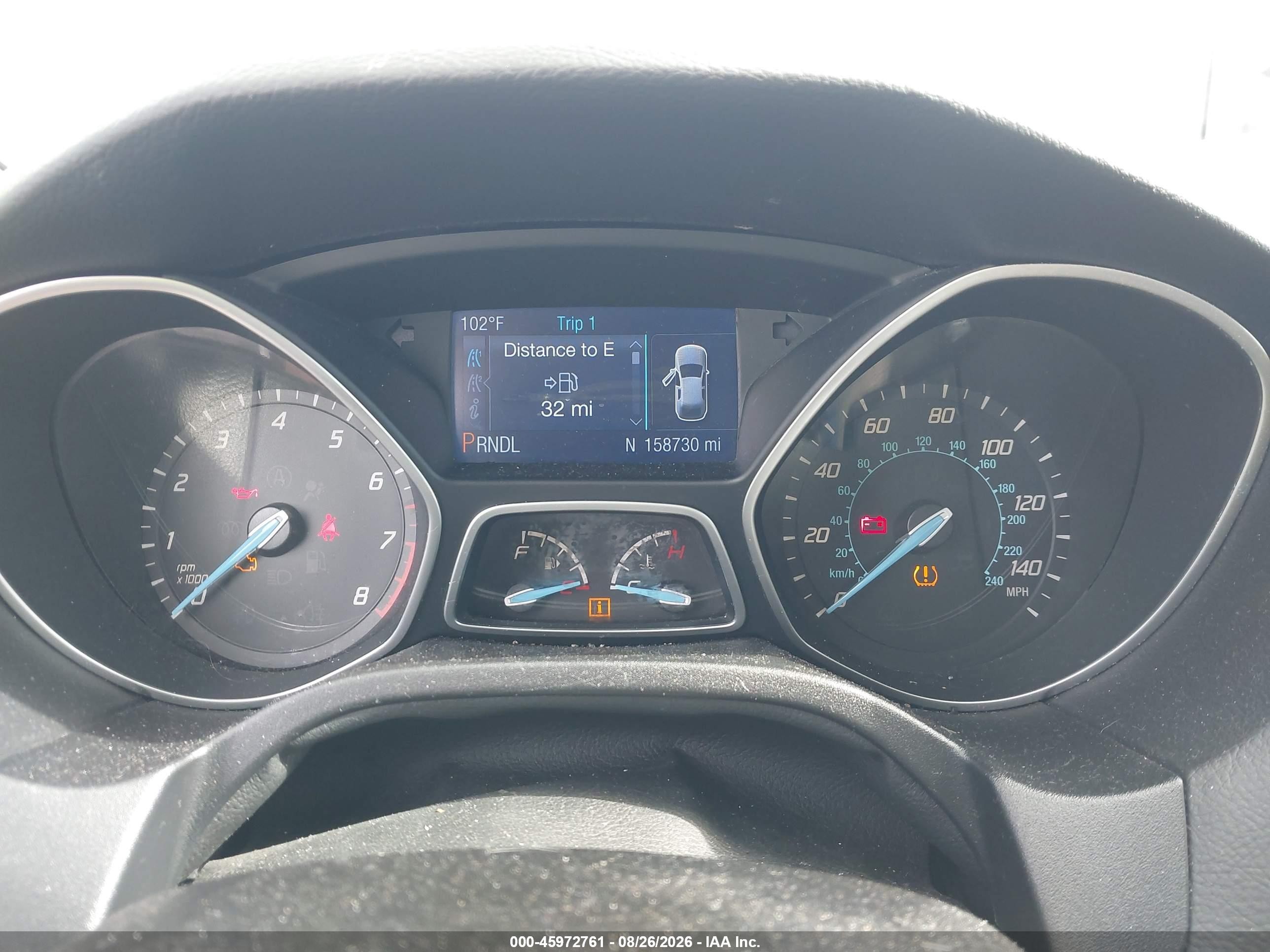 2014 Ford Focus Se White vin: 1FADP3F28EL227777