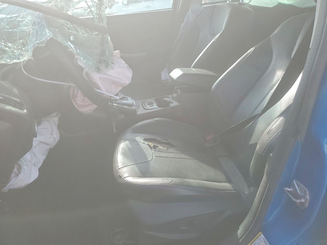 2014 Ford Focus Se Blue vin: 1FADP3F28EL229609