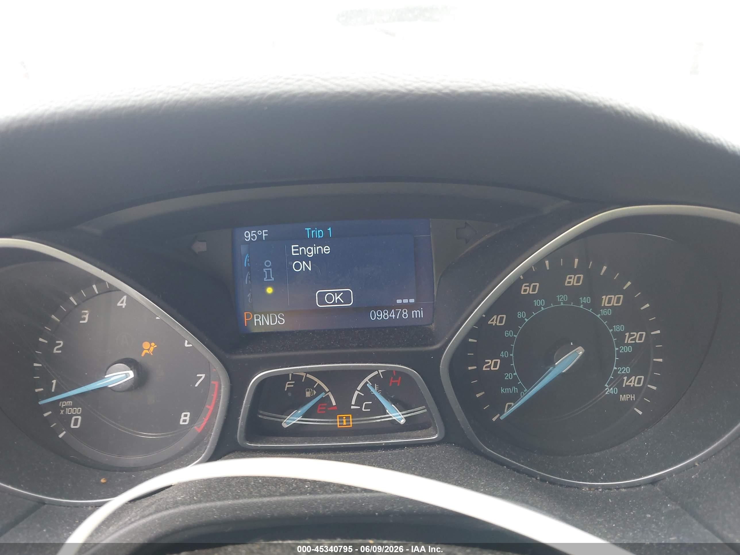 2014 Ford Focus Se Black vin: 1FADP3F28EL233840