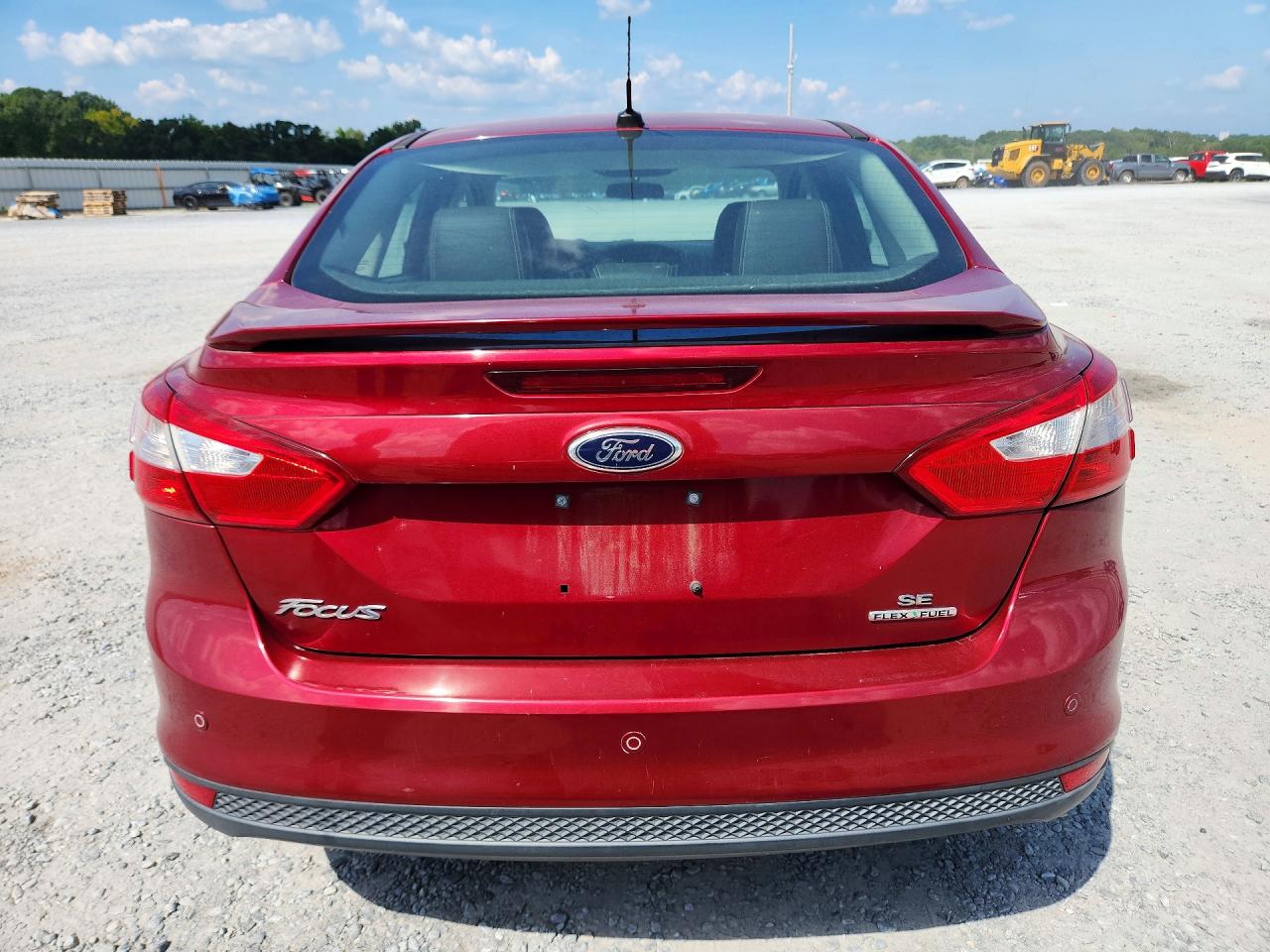 2014 Ford Focus Se Red vin: 1FADP3F28EL234017