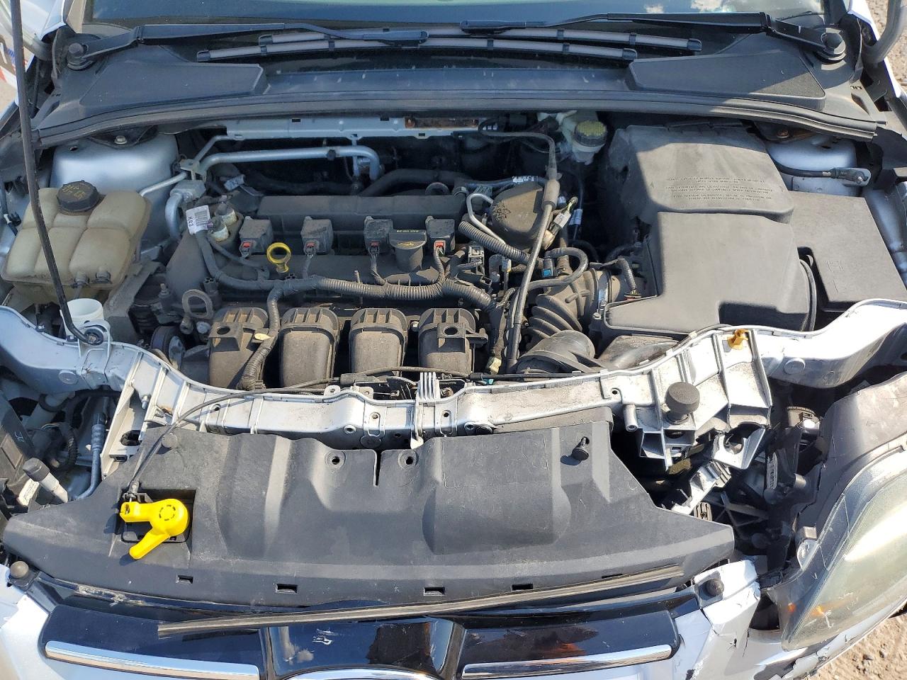 2014 Ford Focus Se Silver vin: 1FADP3F28EL234793