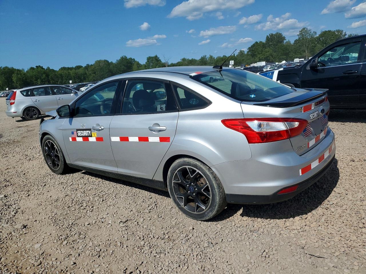 2014 Ford Focus Se Silver vin: 1FADP3F28EL234793