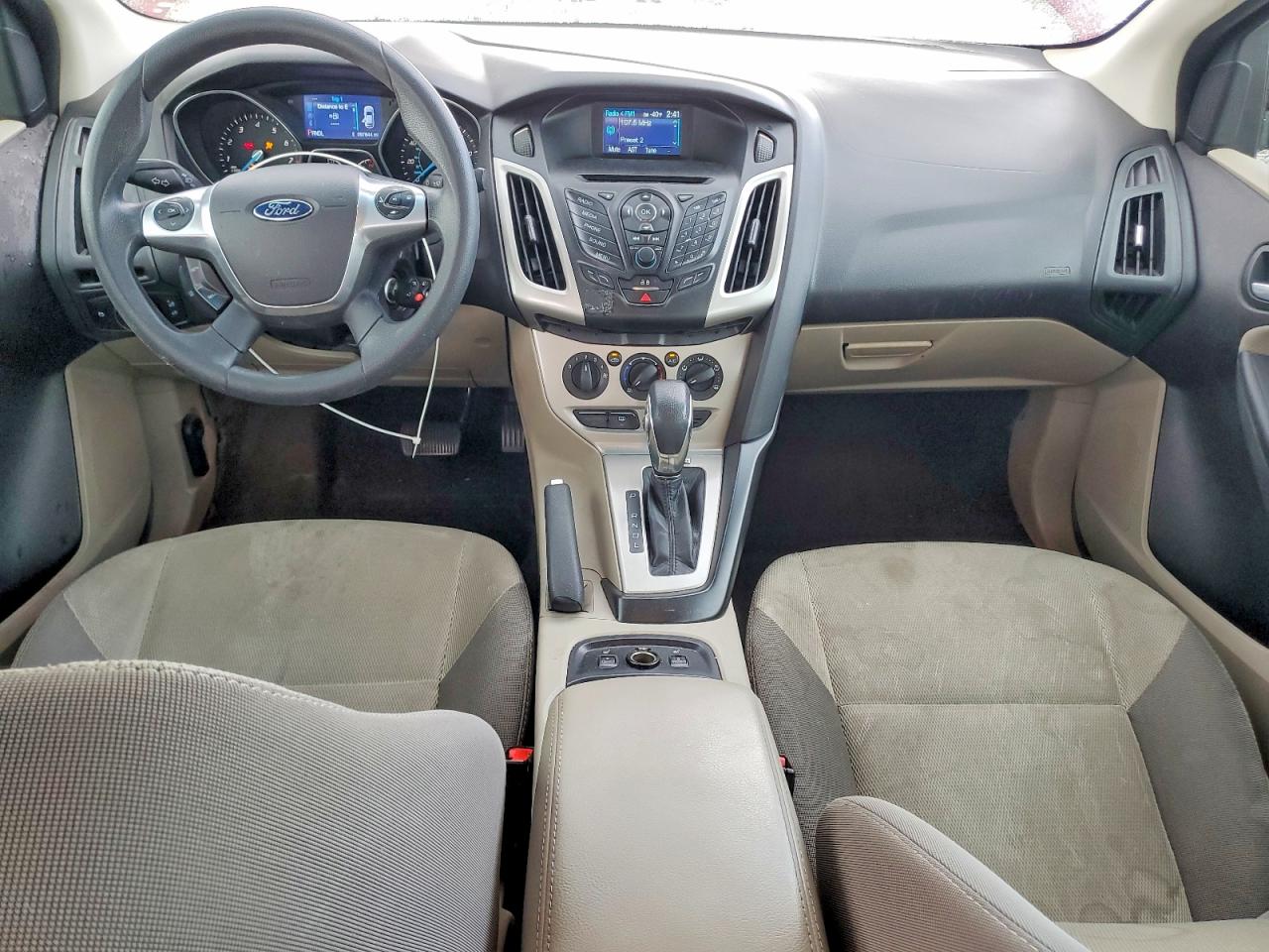 2014 Ford Focus Se Burgundy vin: 1FADP3F28EL237094