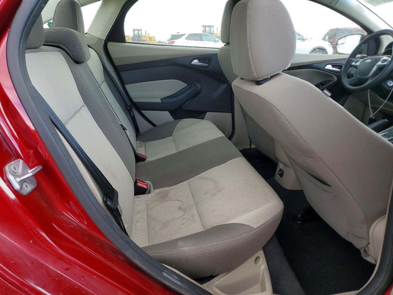 2014 Ford Focus Se Burgundy vin: 1FADP3F28EL237094