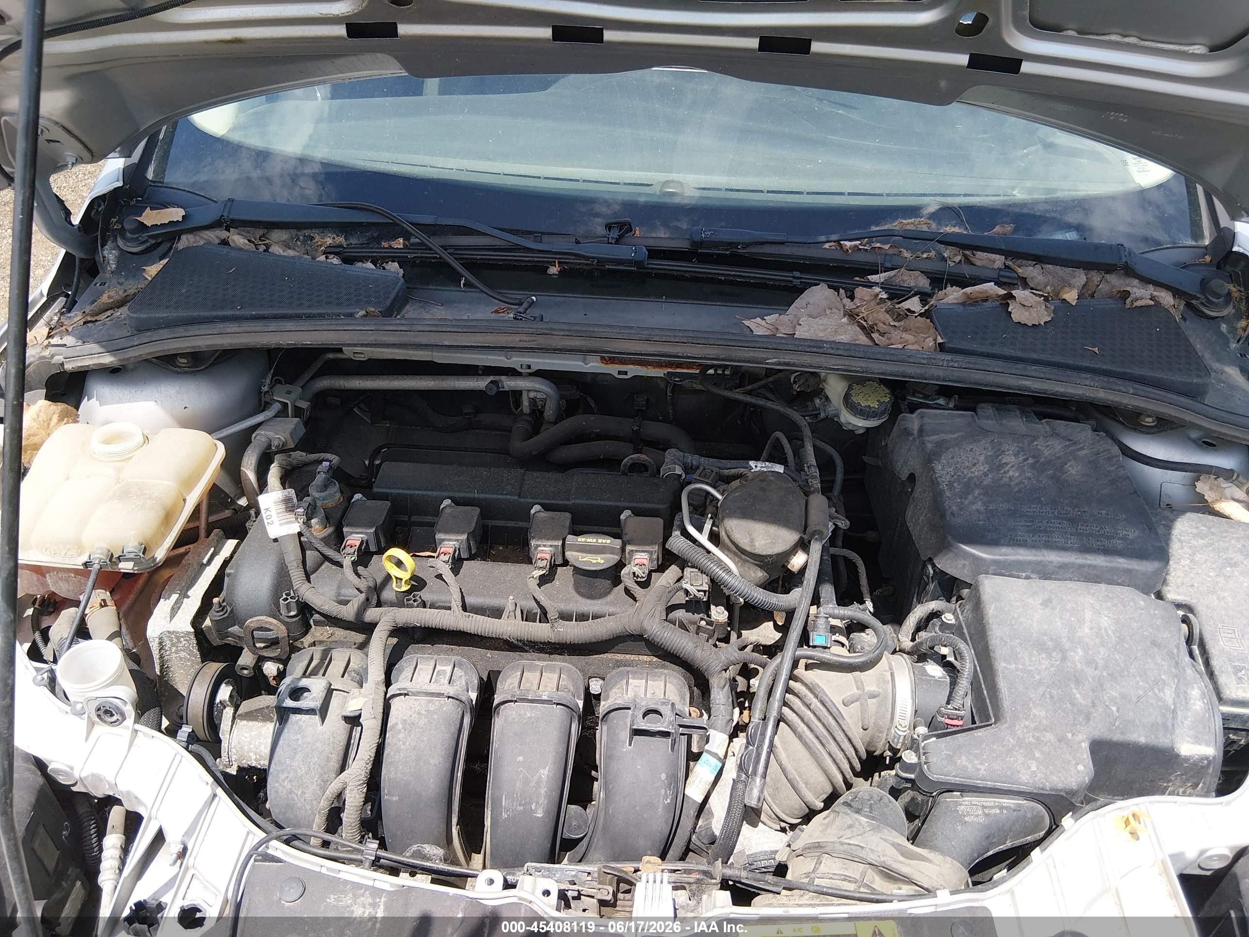2014 Ford Focus Se Silver vin: 1FADP3F28EL248953