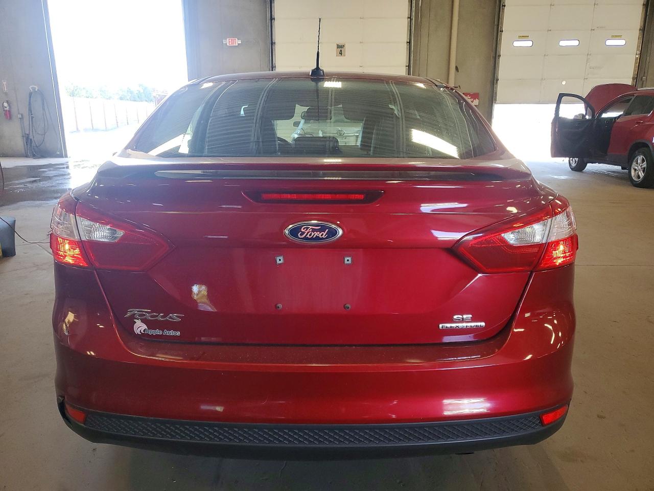 2014 Ford Focus S Red vin: 1FADP3F28EL264246