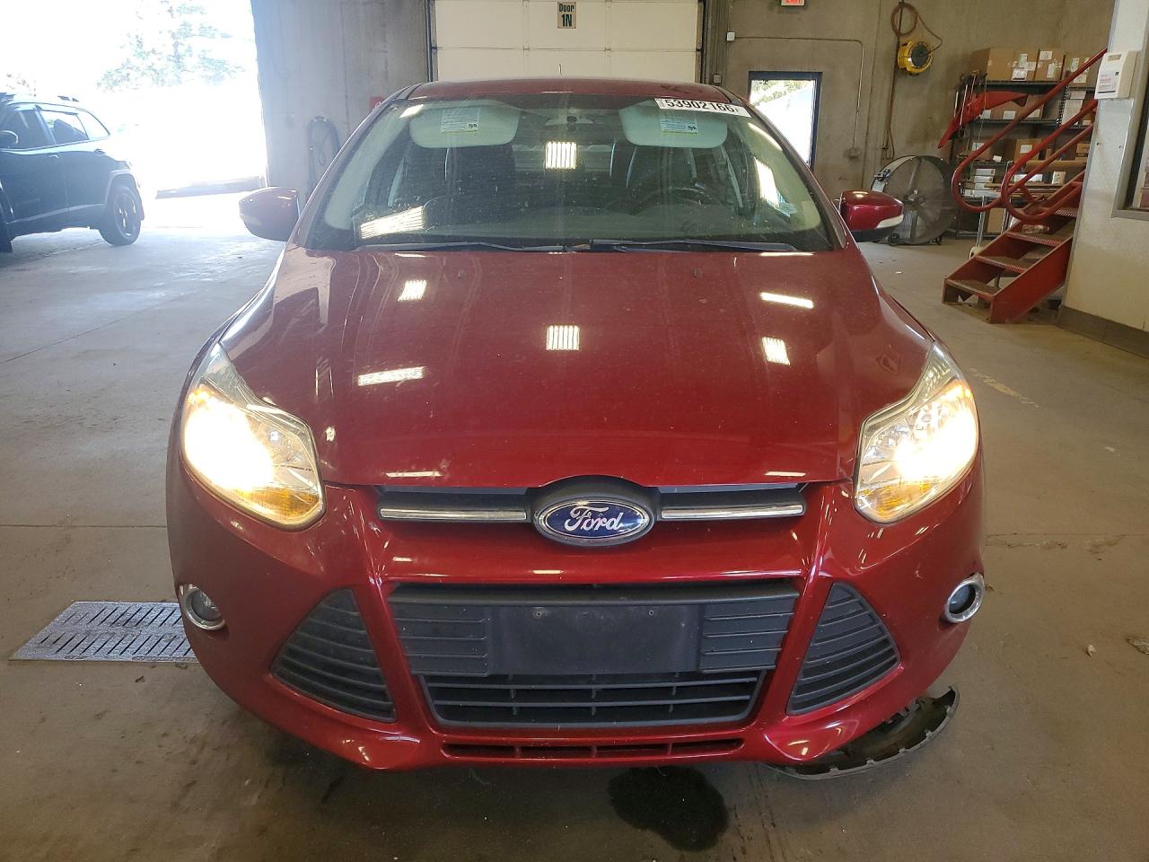 2014 Ford Focus S Red vin: 1FADP3F28EL264246