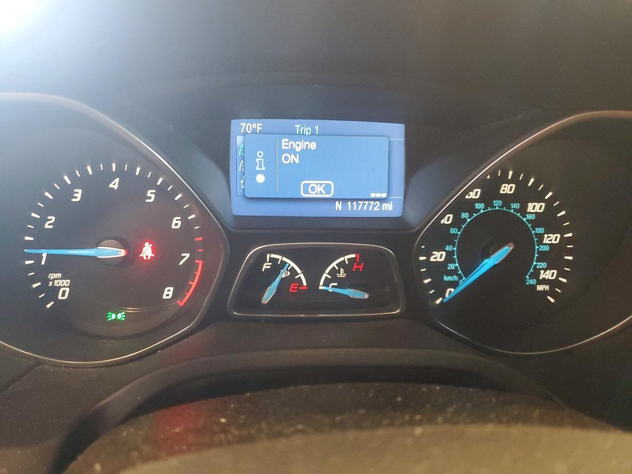 2014 Ford Focus S Red vin: 1FADP3F28EL264246