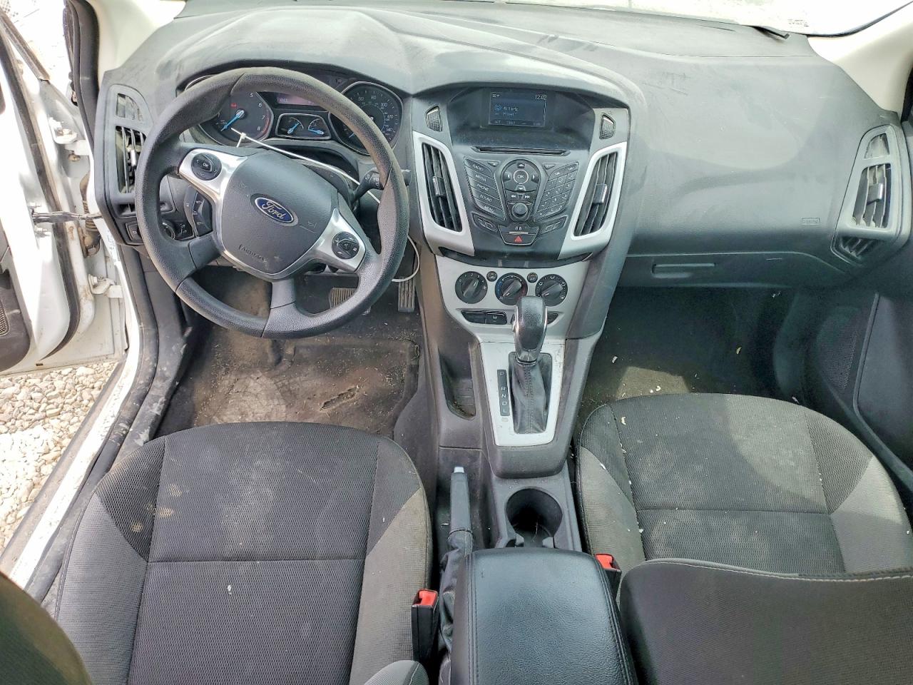 2014 Ford Focus Se White vin: 1FADP3F28EL270824