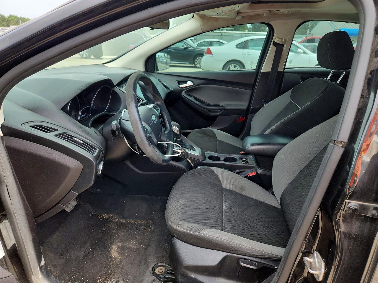 2014 Ford Focus Se Black vin: 1FADP3F28EL300940