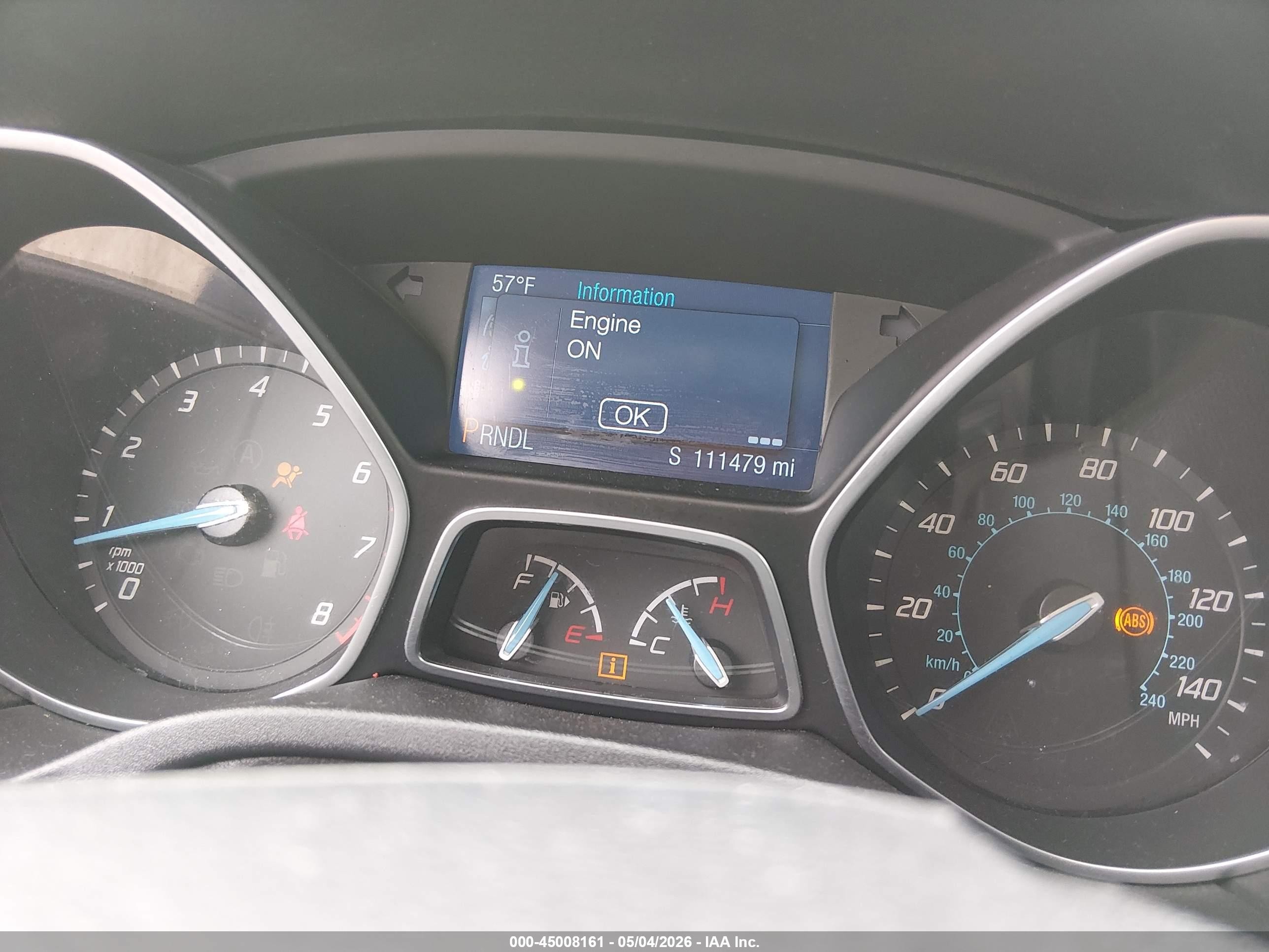 2014 Ford Focus Se Silver vin: 1FADP3F28EL306141