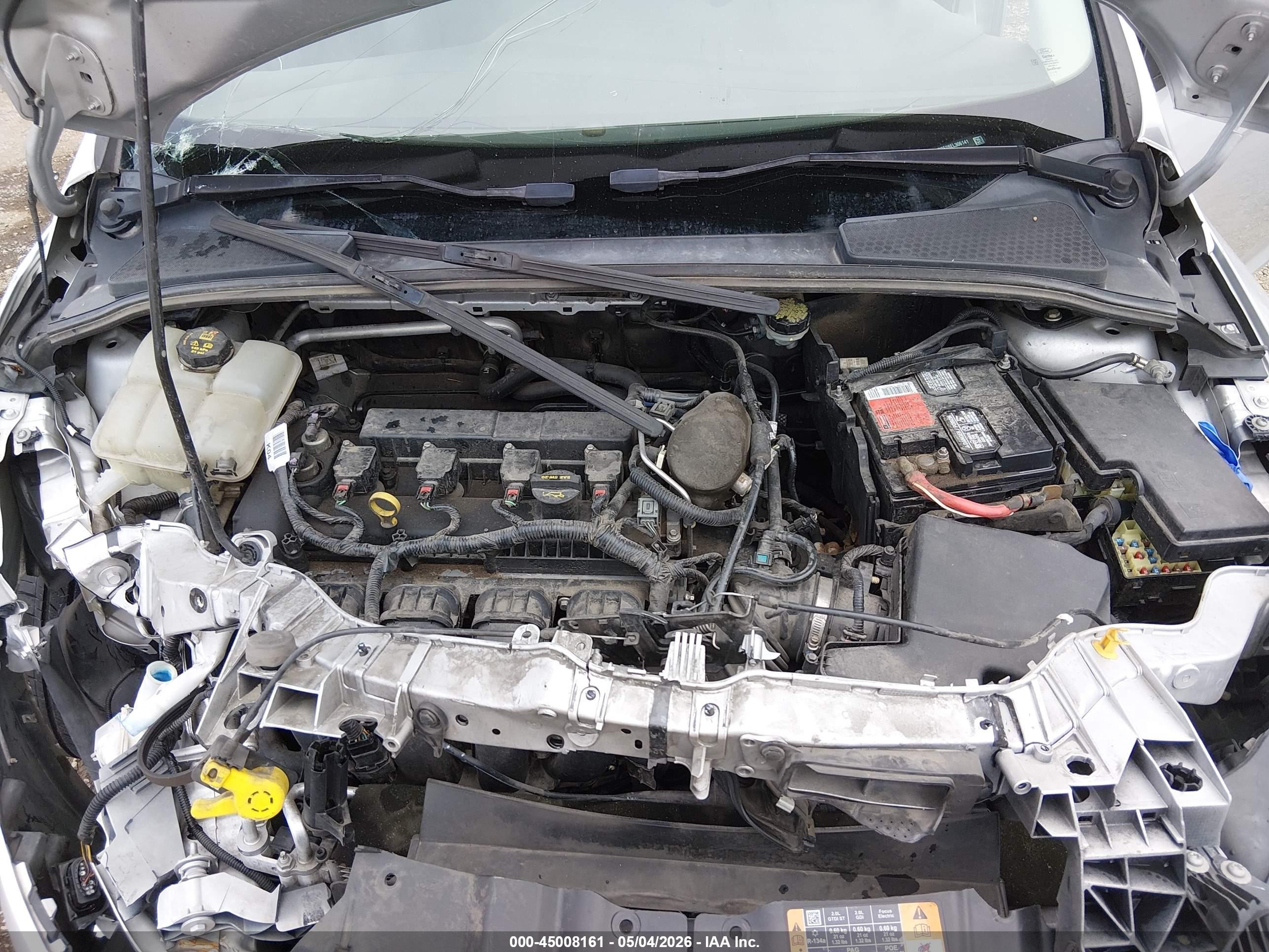 2014 Ford Focus Se Silver vin: 1FADP3F28EL306141