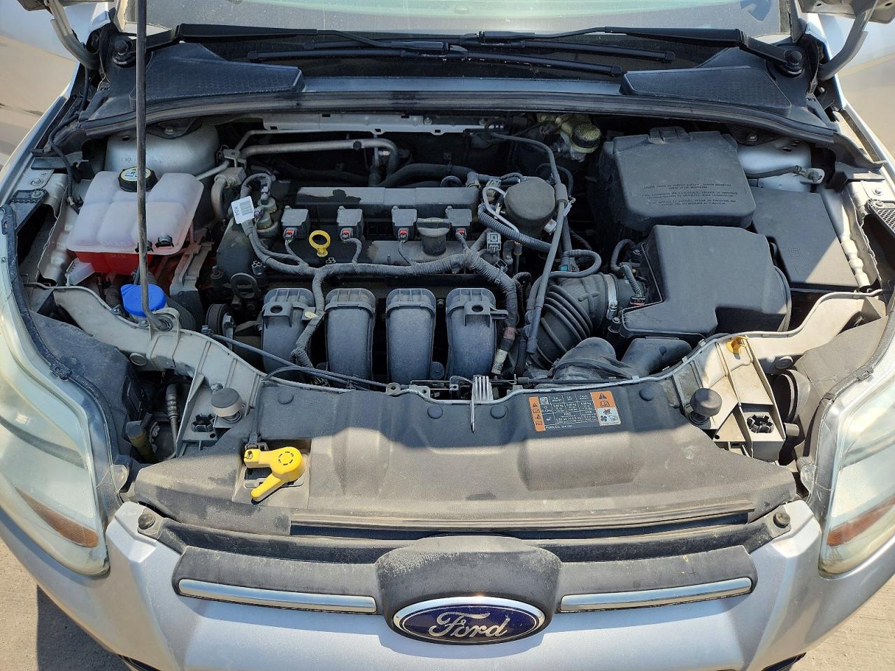 2014 Ford Focus Se Silver vin: 1FADP3F28EL318483