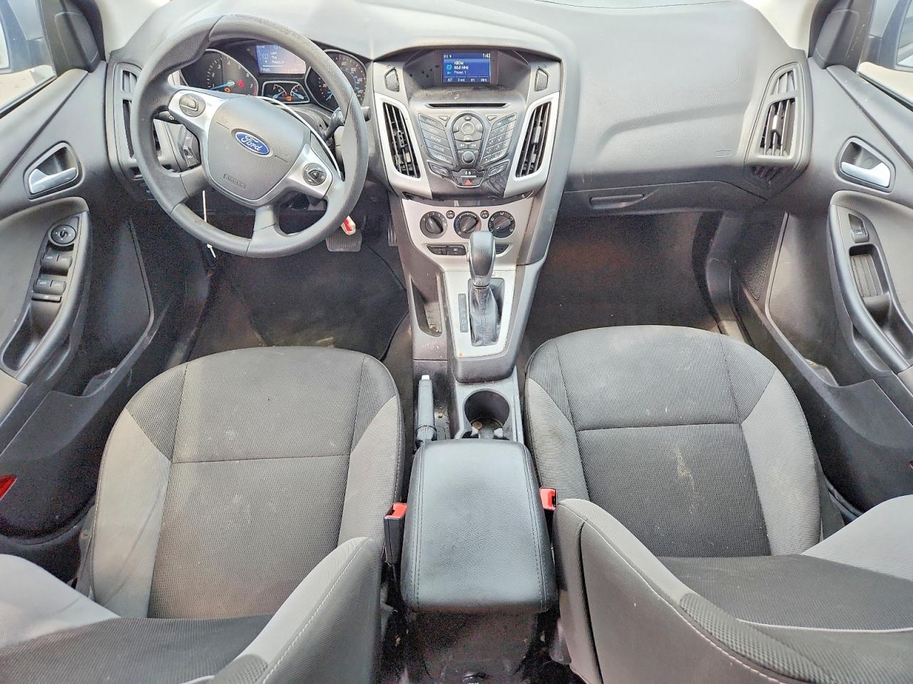 2014 Ford Focus Se Silver vin: 1FADP3F28EL318483