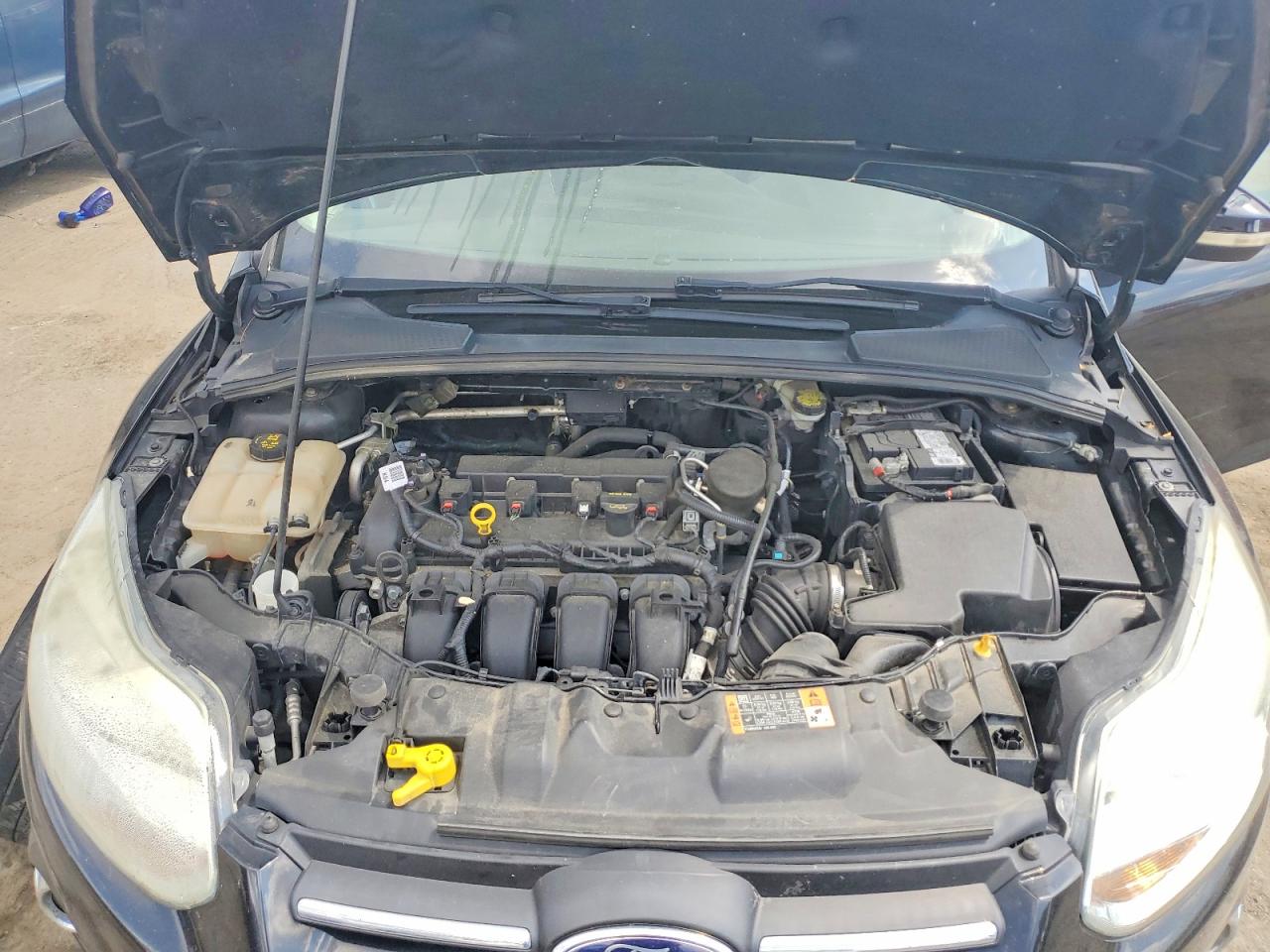 2014 Ford Focus Se Black vin: 1FADP3F28EL320816