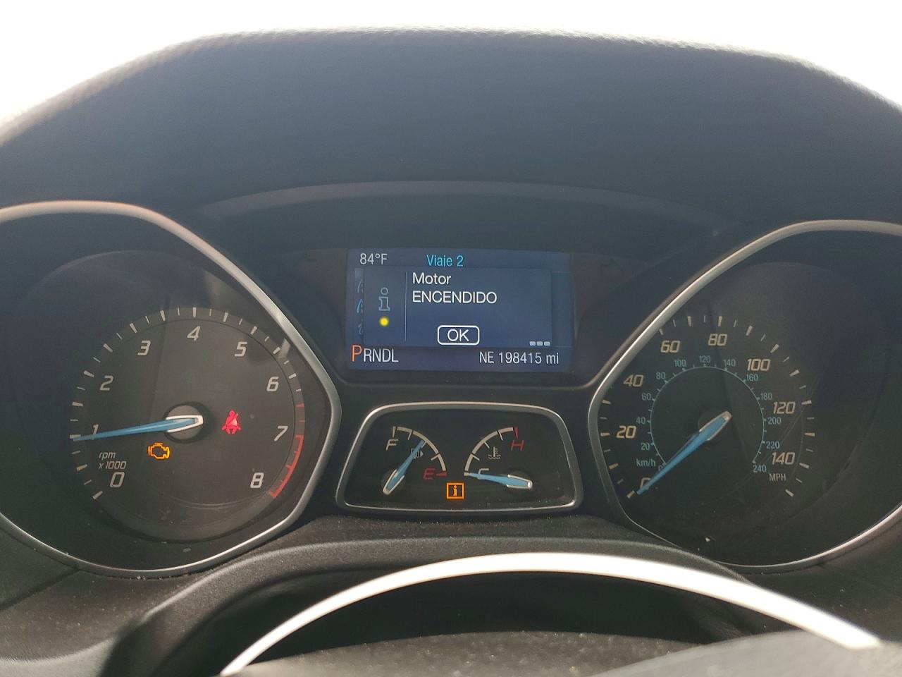 2014 Ford Focus Se Silver vin: 1FADP3F28EL323022