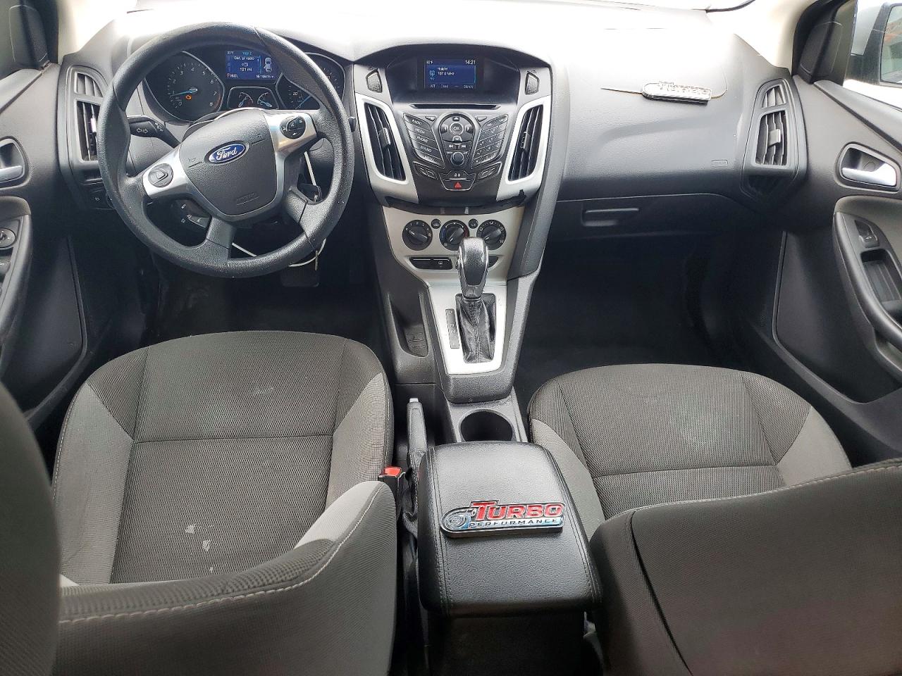 2014 Ford Focus Se Silver vin: 1FADP3F28EL323022