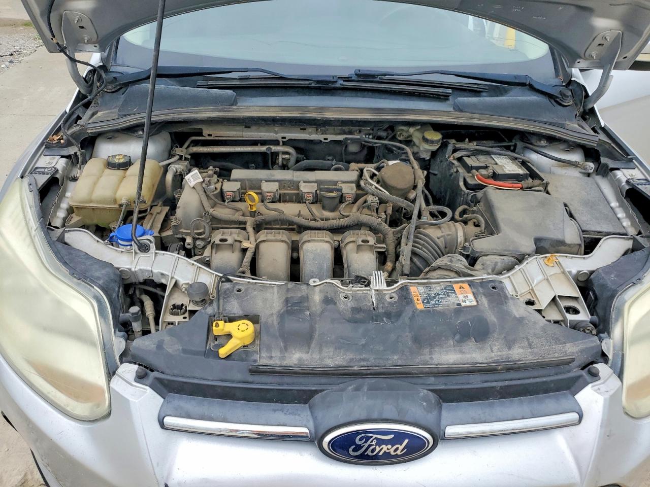 2014 Ford Focus Se Silver vin: 1FADP3F28EL323022
