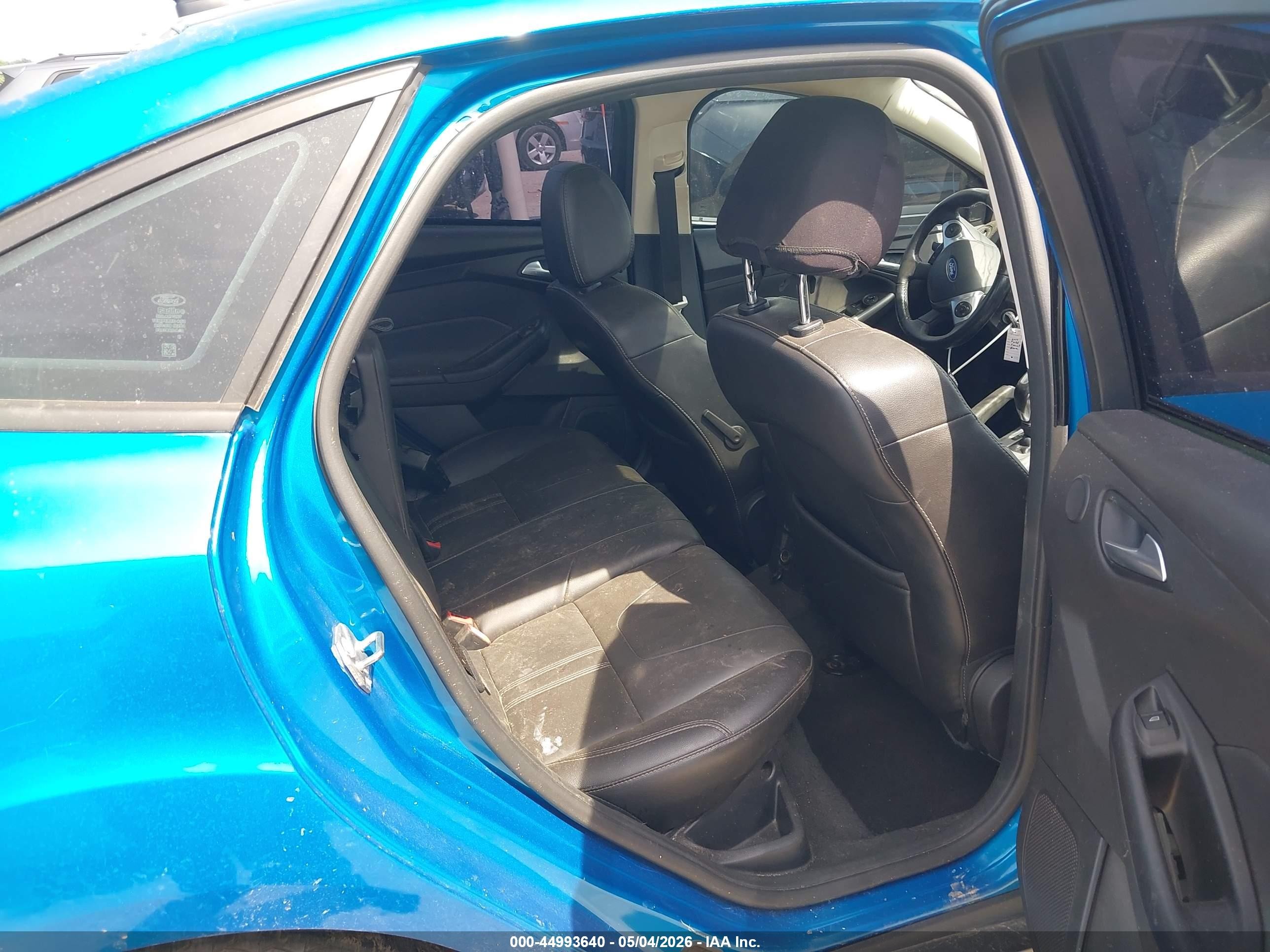 2014 Ford Focus Se Blue vin: 1FADP3F28EL348731