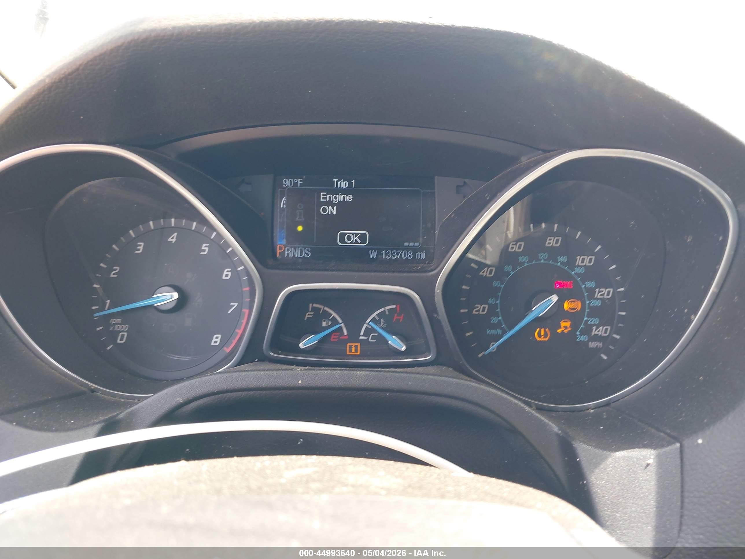 2014 Ford Focus Se Blue vin: 1FADP3F28EL348731