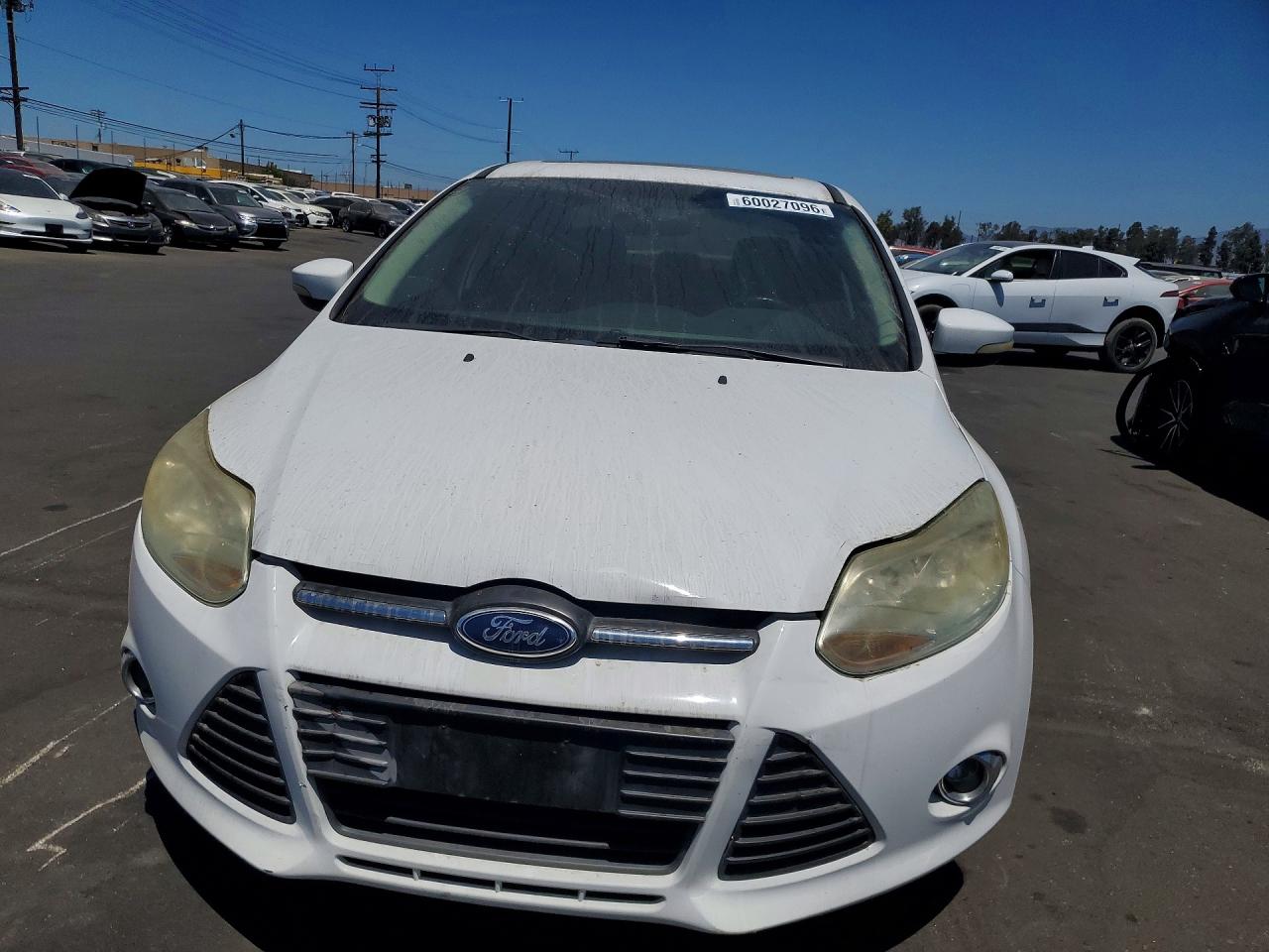 2014 Ford Focus Se Белый vin: 1FADP3F28EL355484