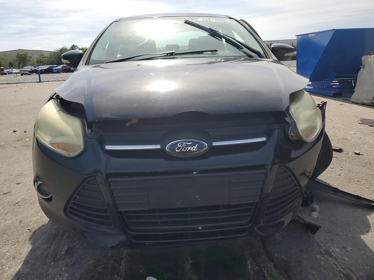 2014 Ford Focus Se Black vin: 1FADP3F28EL378277