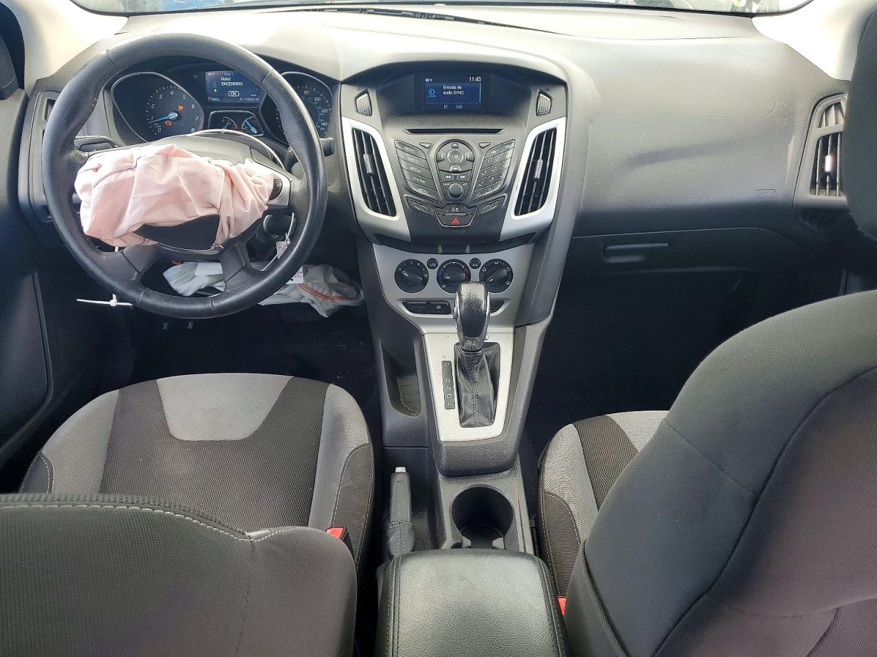 2014 Ford Focus Se Black vin: 1FADP3F28EL378277