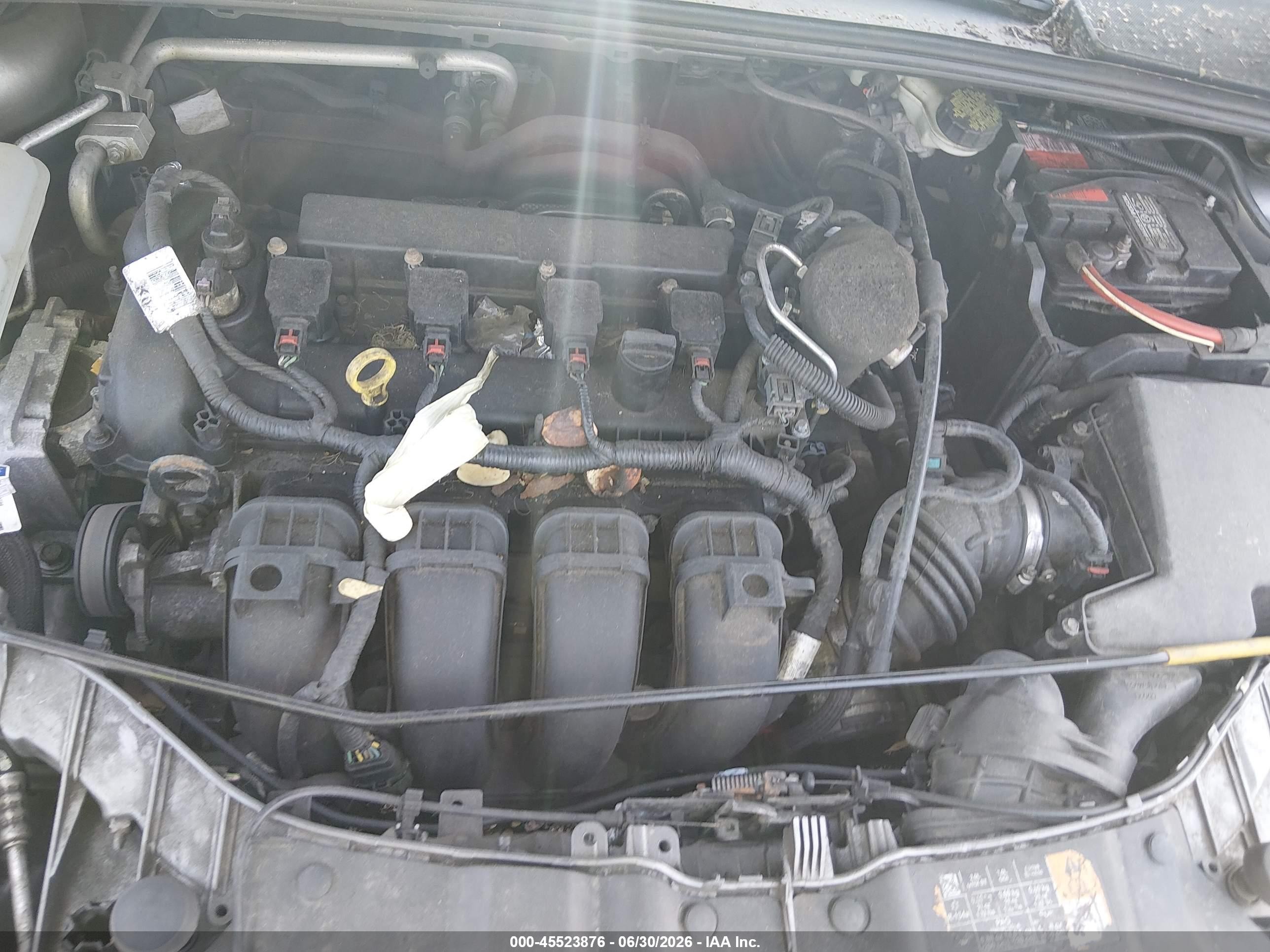 2014 Ford Focus Se Gray vin: 1FADP3F28EL409365