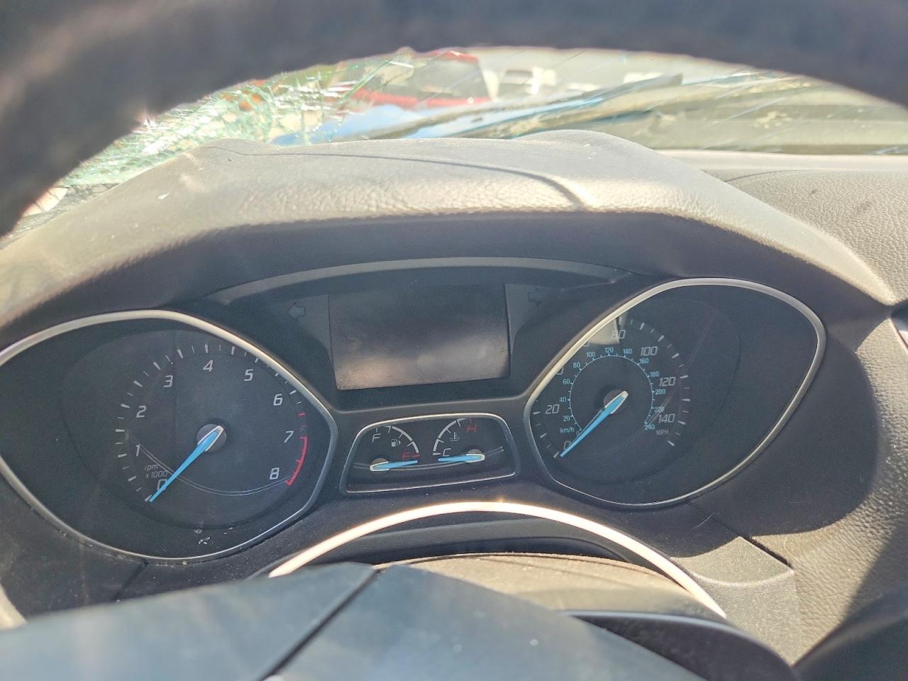 2014 Ford Focus Se Blue vin: 1FADP3F28EL428496