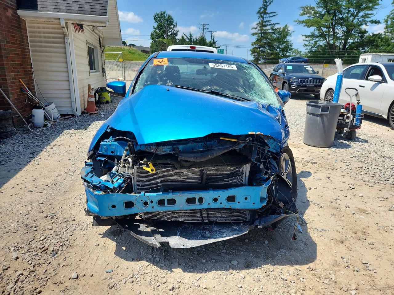 2014 Ford Focus Se Blue vin: 1FADP3F28EL428496
